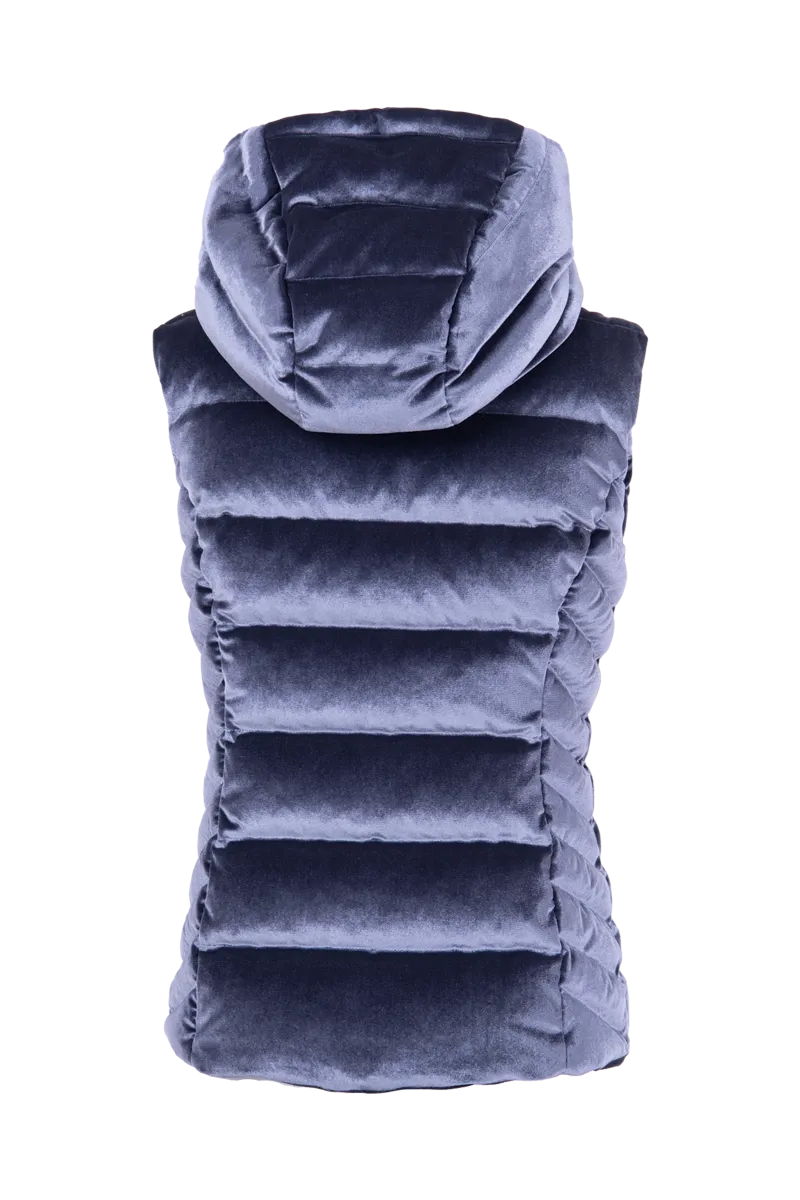 Alina Velvet Down Ski Vest