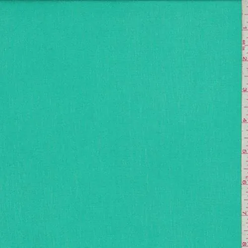 Aqua Green Crinkled Gauze Fabric