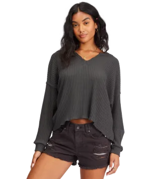 Billabong So Easy L/S Shirt-Off Black