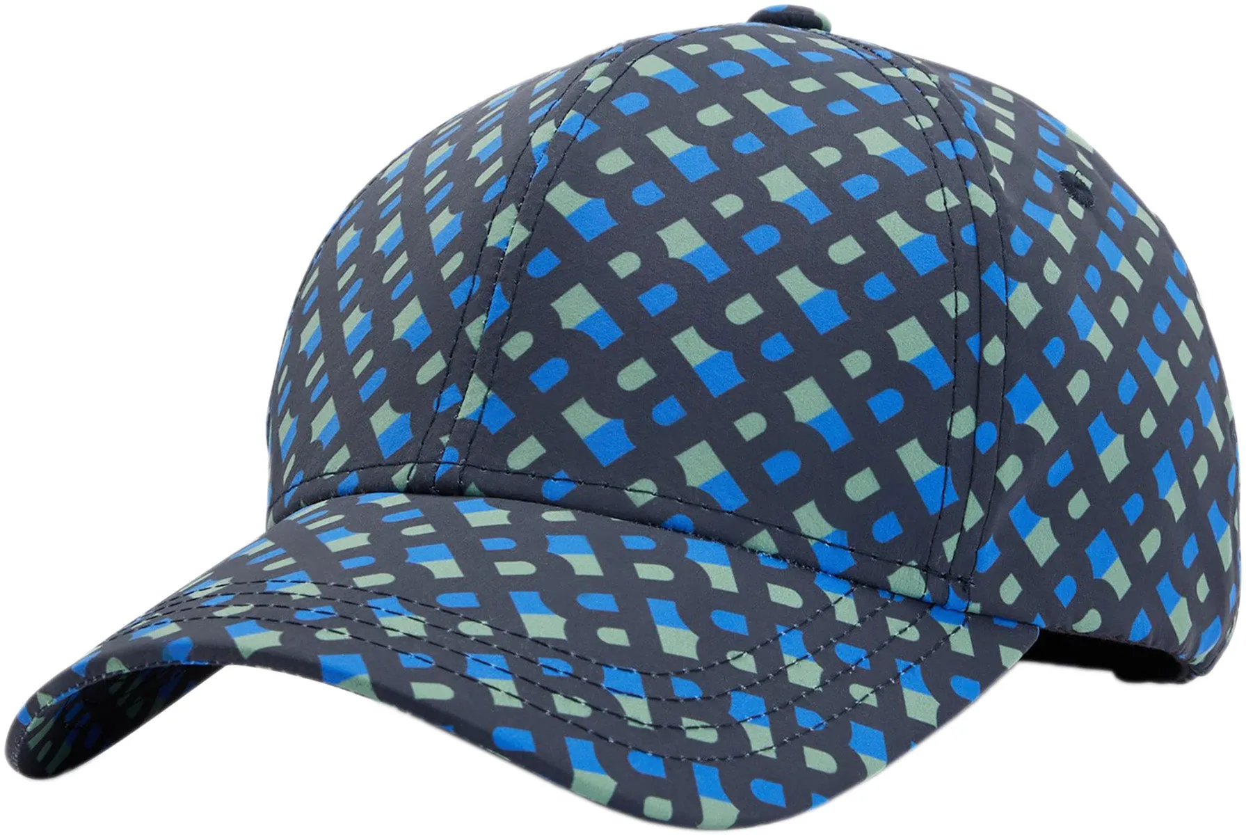 Boss Zed P Cap In Blue Multi Logo