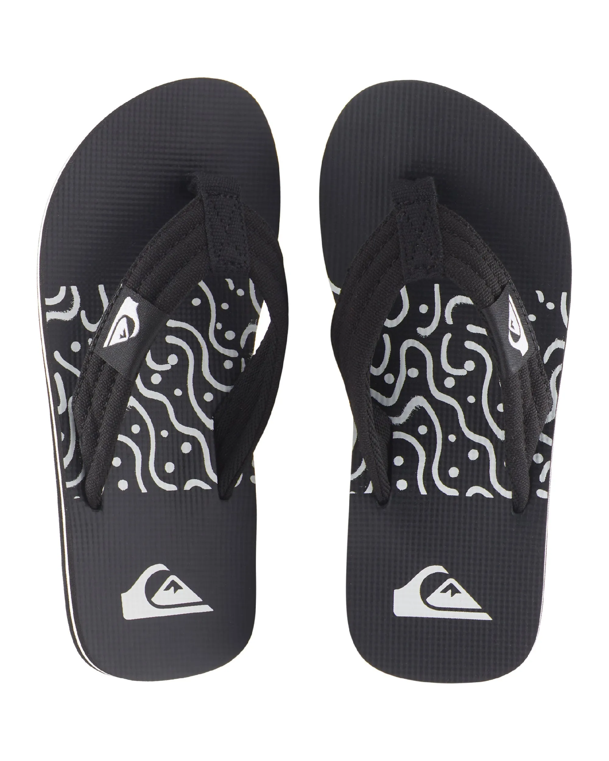 Boys 8-16 Molokai Layback Sandals - BLACK 4