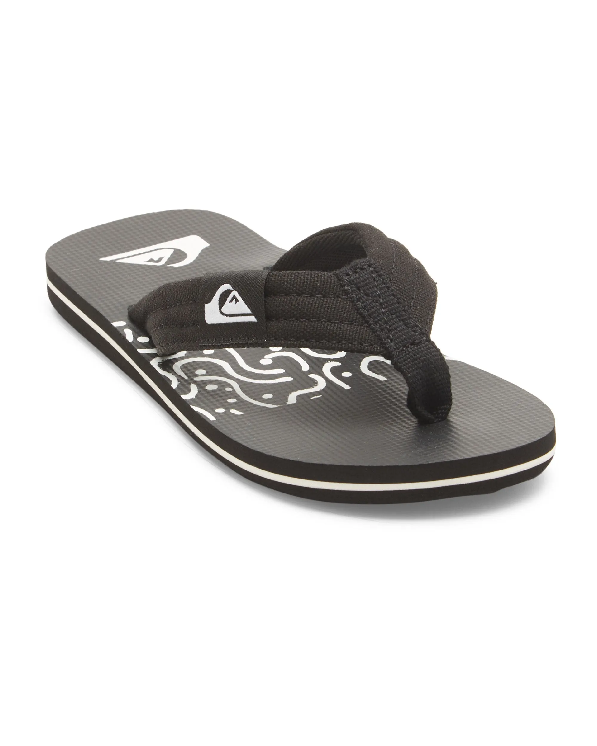 Boys 8-16 Molokai Layback Sandals - BLACK 4