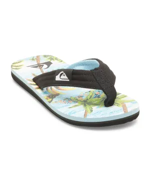 Boys 8-16 Molokai Layback Sandals - BLACK/WHITE/BLUE