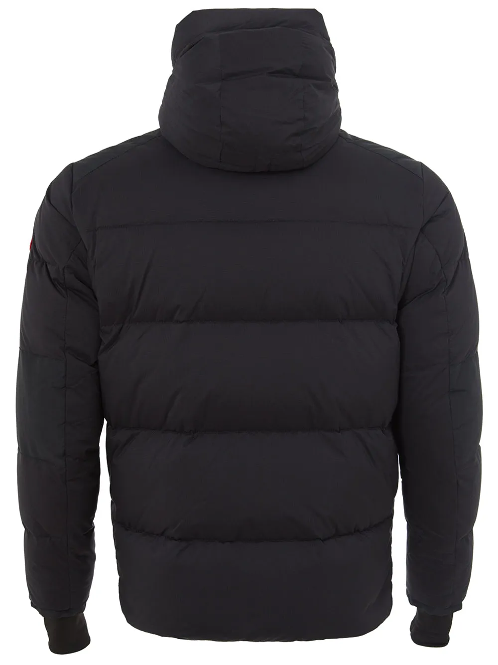 Canada Goose Elegant Quilted Black Armstrong Hooded Jacket