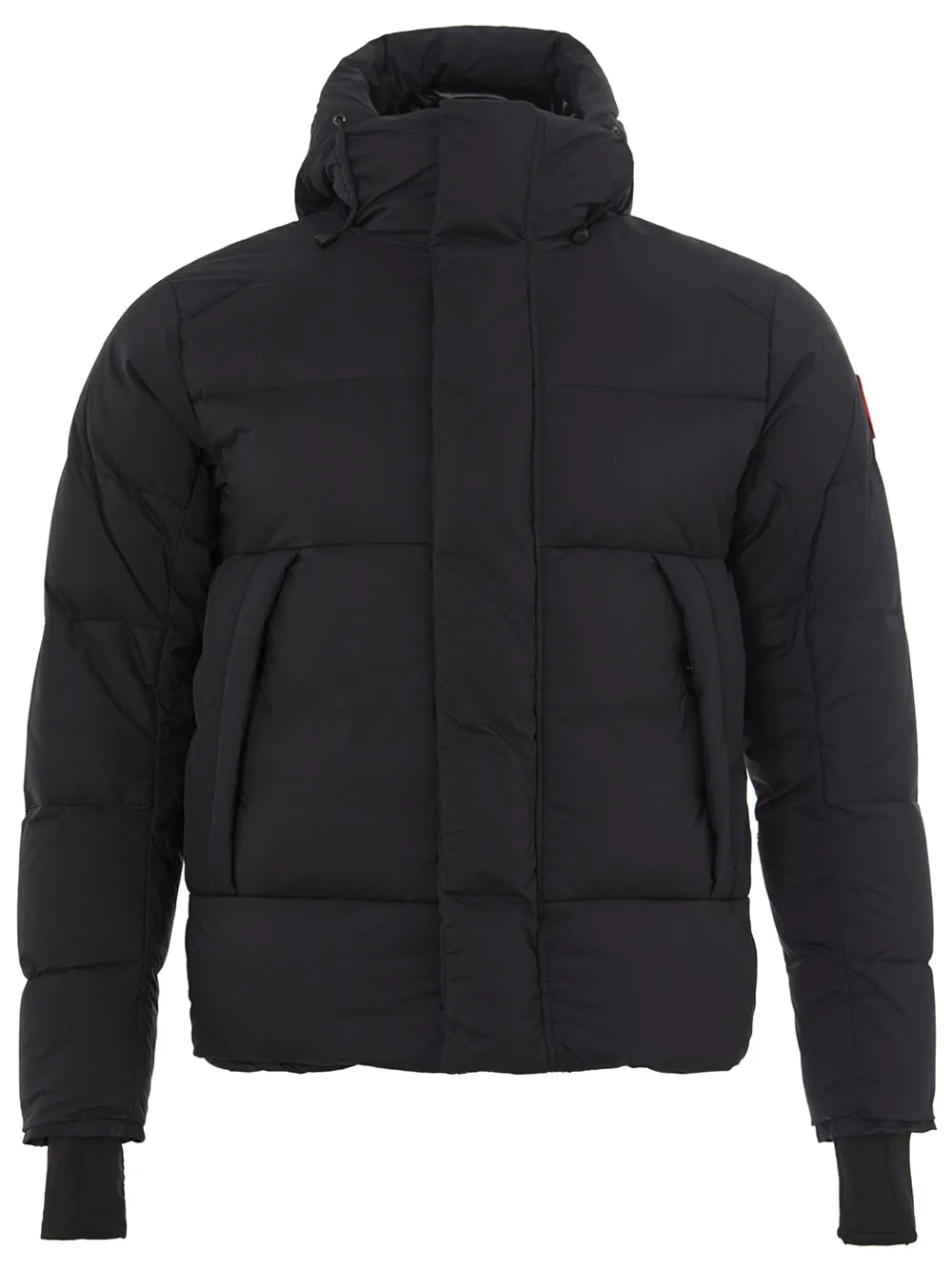 Canada Goose Elegant Quilted Black Armstrong Hooded Jacket