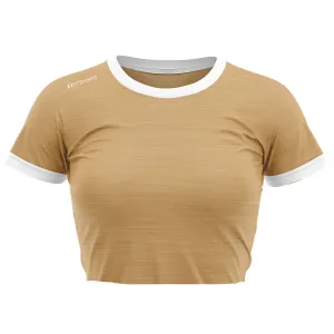 Crop Top - Sand Melange