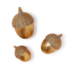 Gold Acorn Decor