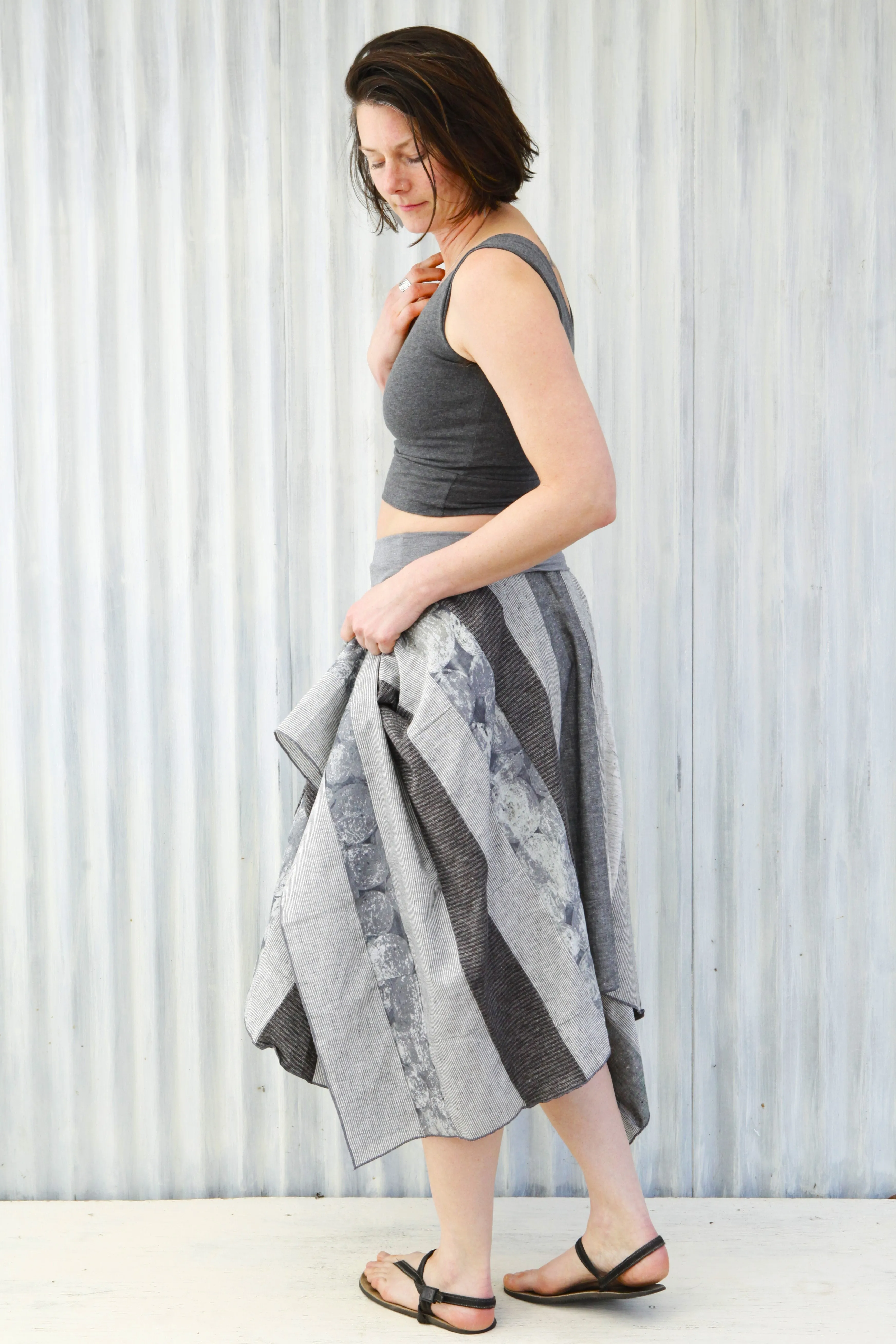 Great Gray Pixie Skirt