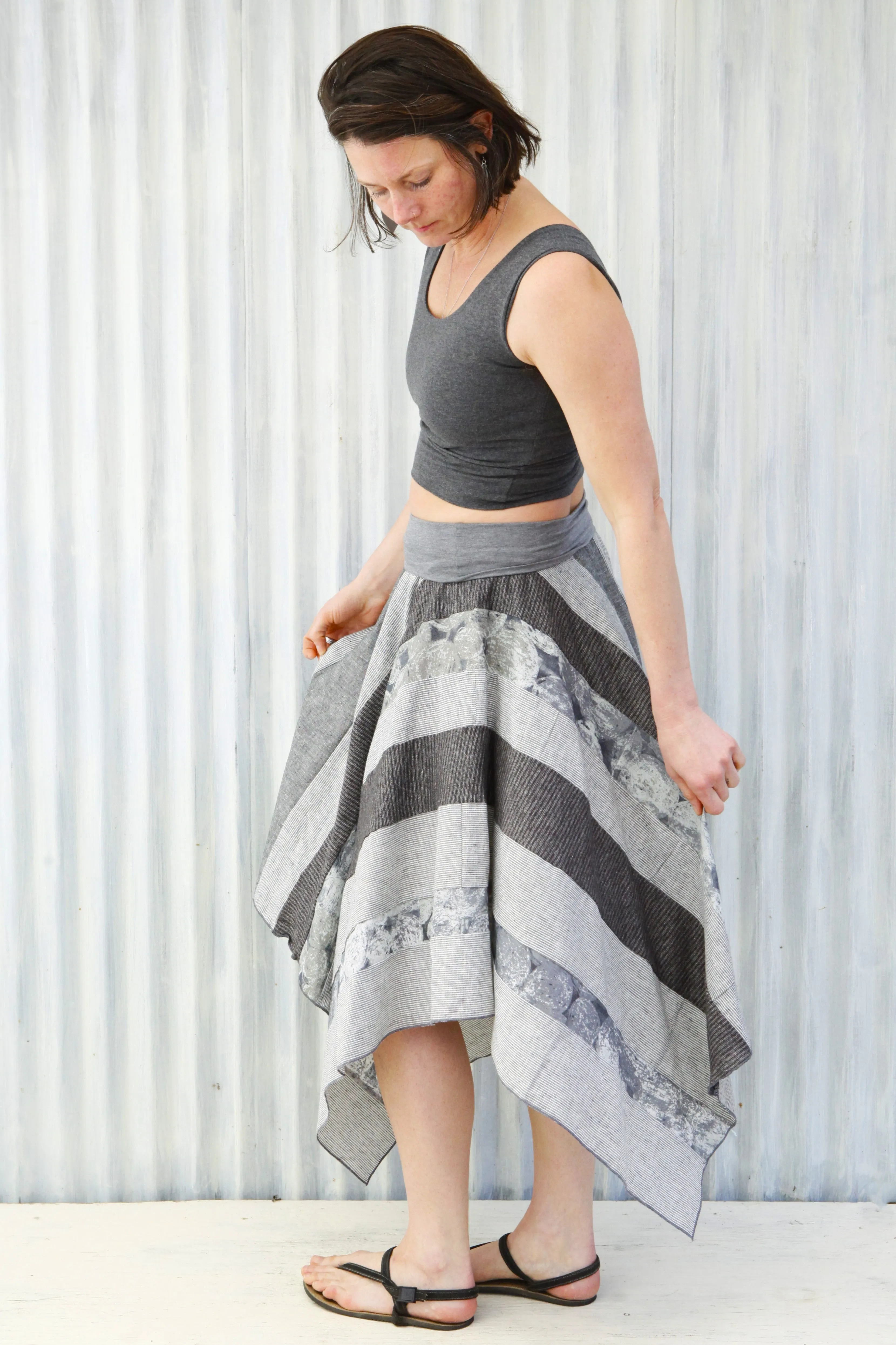 Great Gray Pixie Skirt