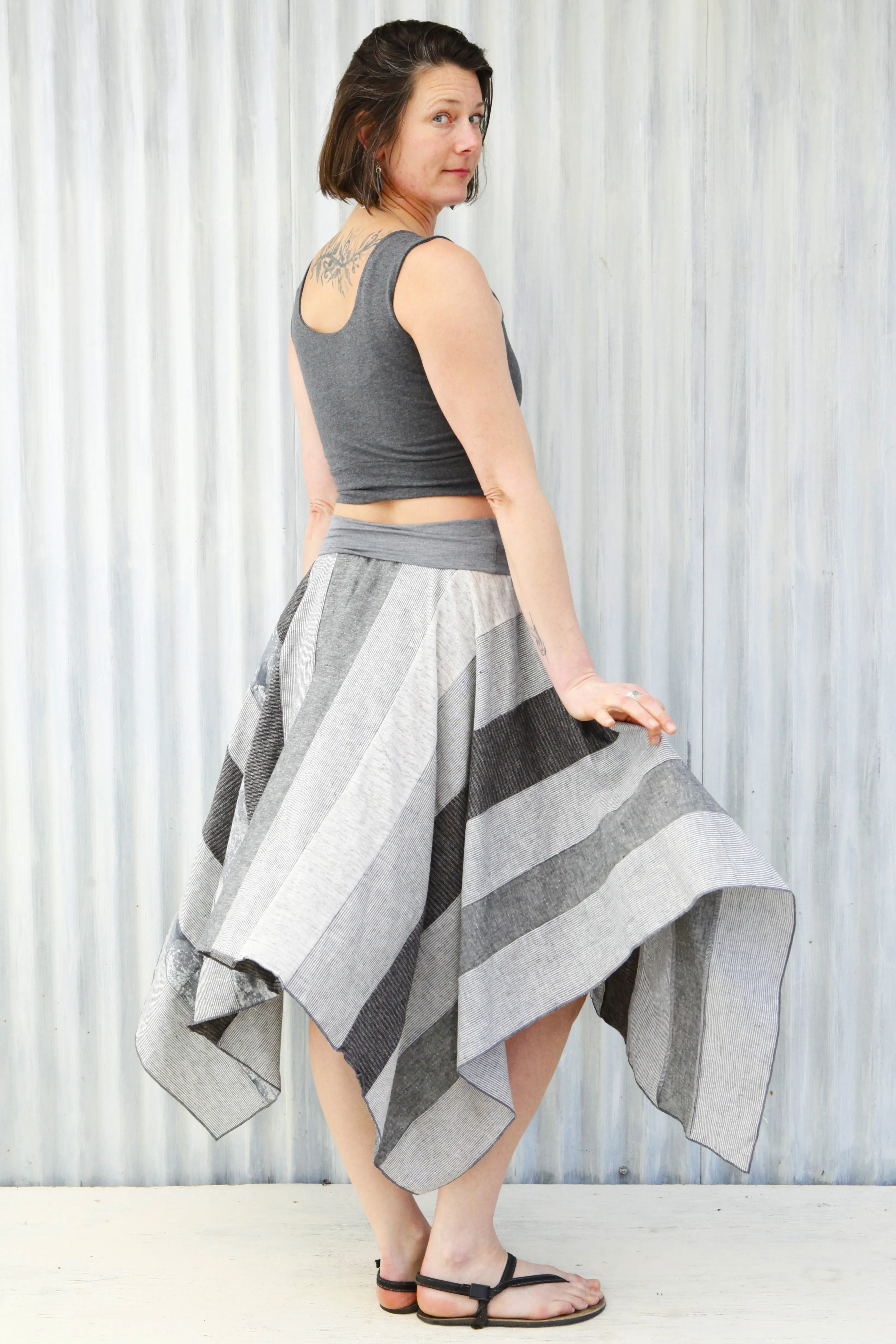 Great Gray Pixie Skirt