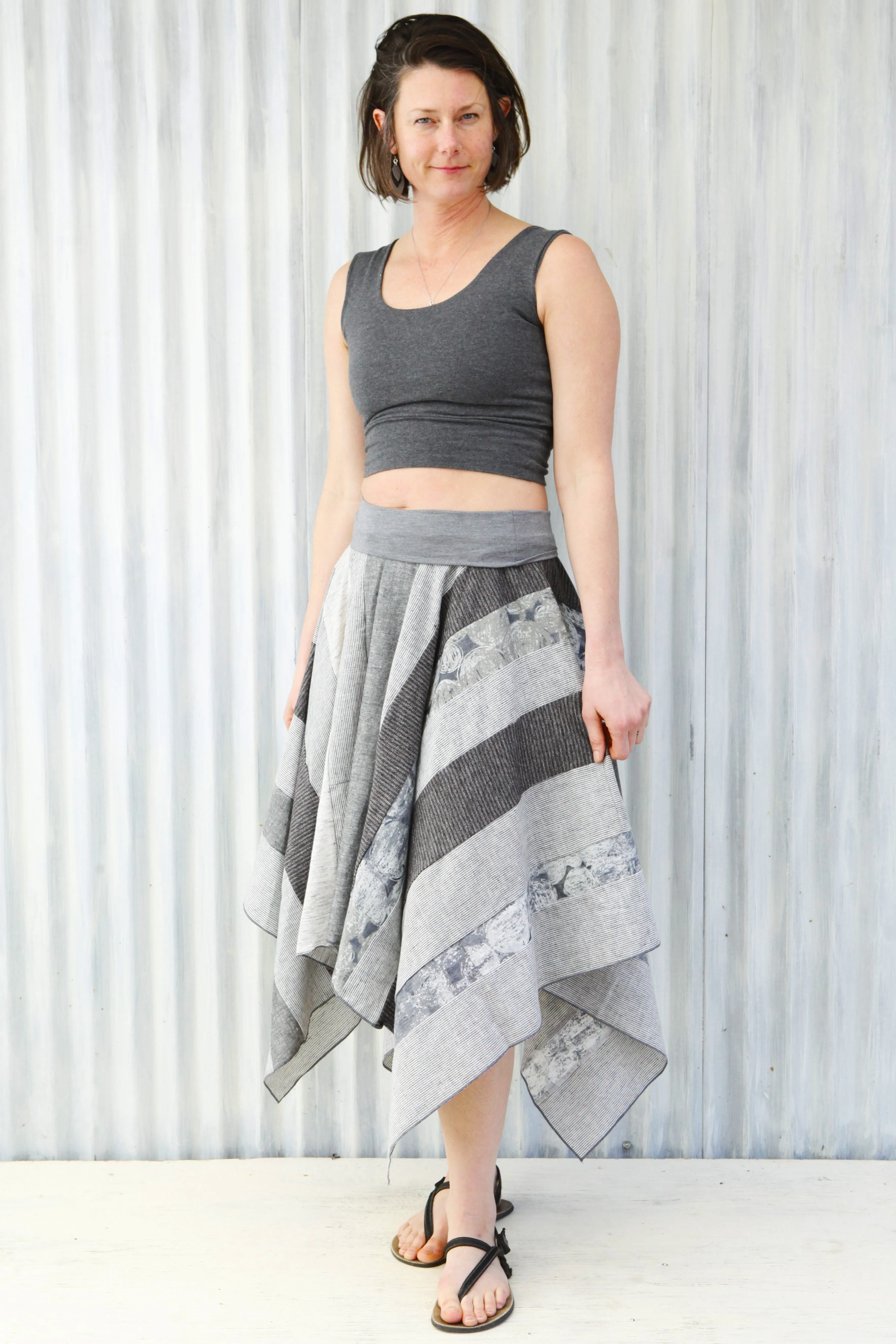 Great Gray Pixie Skirt