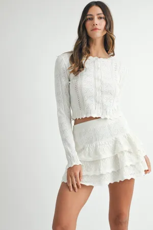 Hailey Knit Set - Off White