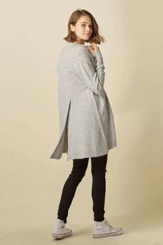 Heather Gray Cardigan