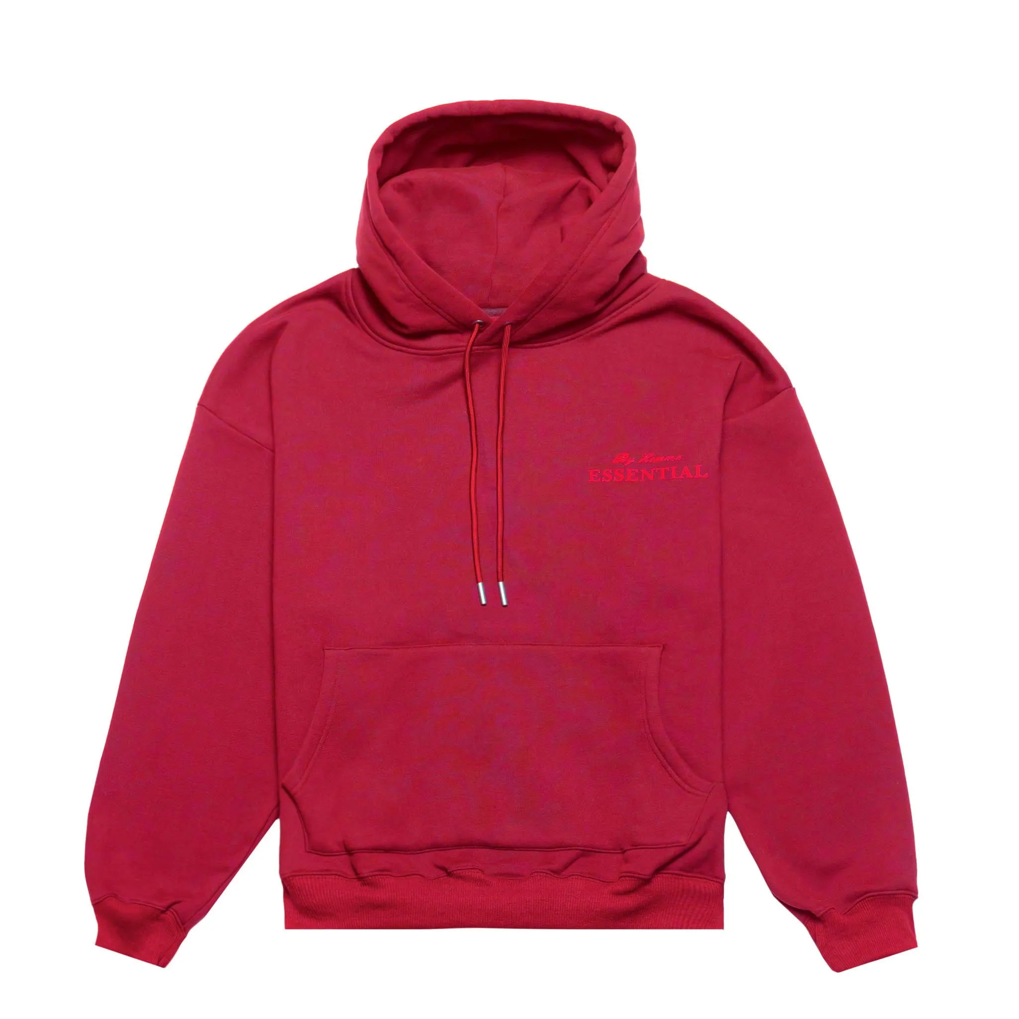 HOMME  ESSENTIAL By Homme Hoodie Burgundy