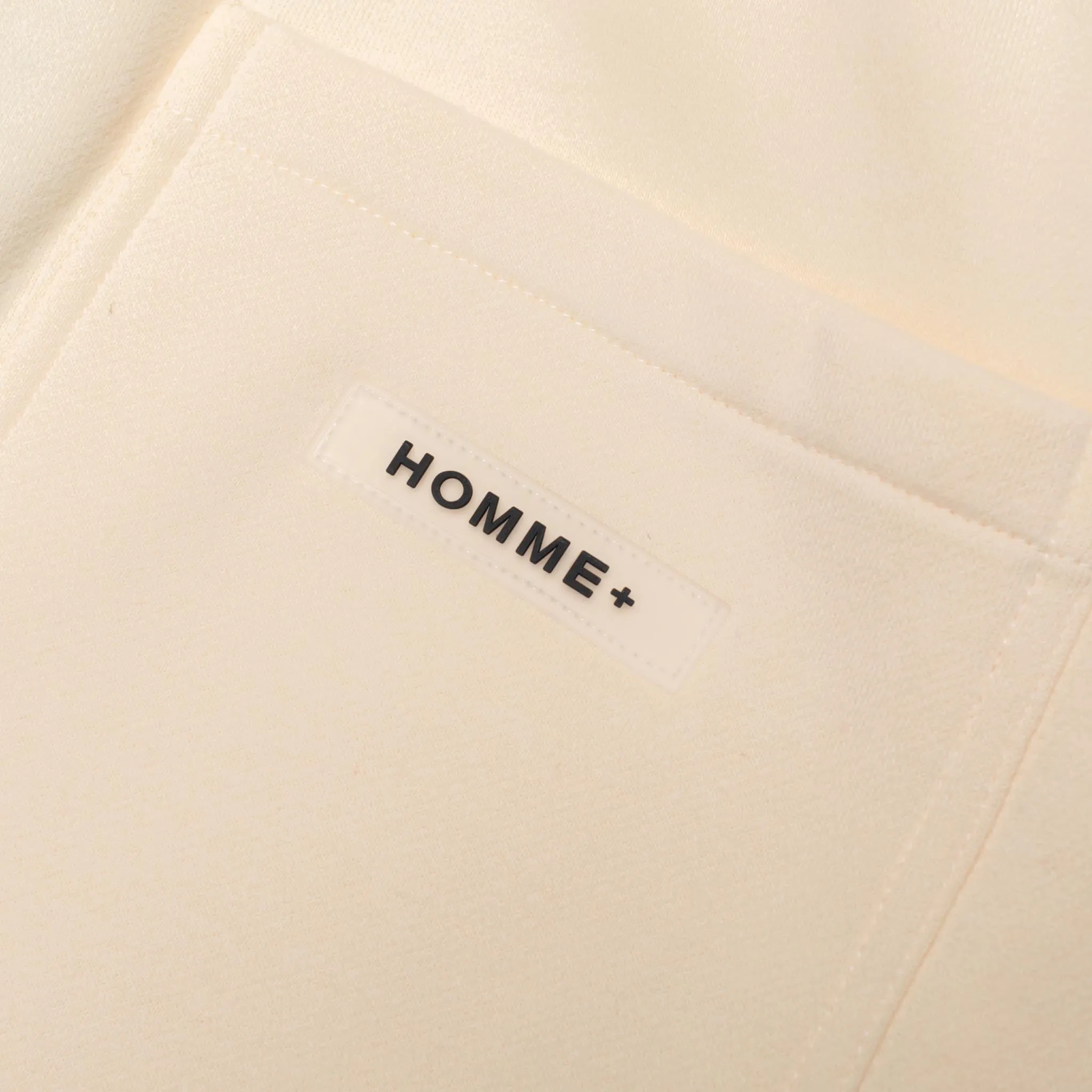 HOMME  ESSENTIAL By Homme Jogger Off White