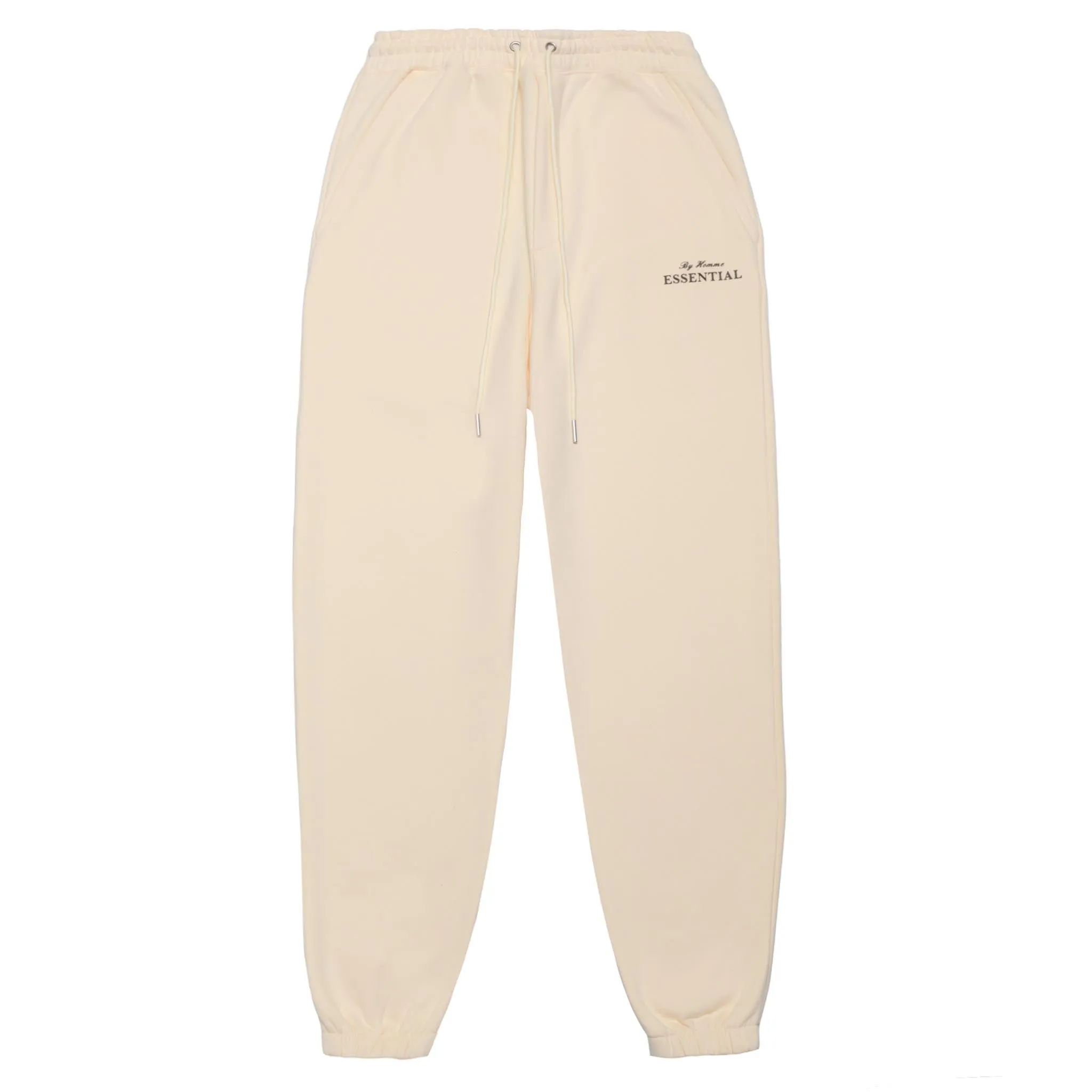 HOMME  ESSENTIAL By Homme Jogger Off White