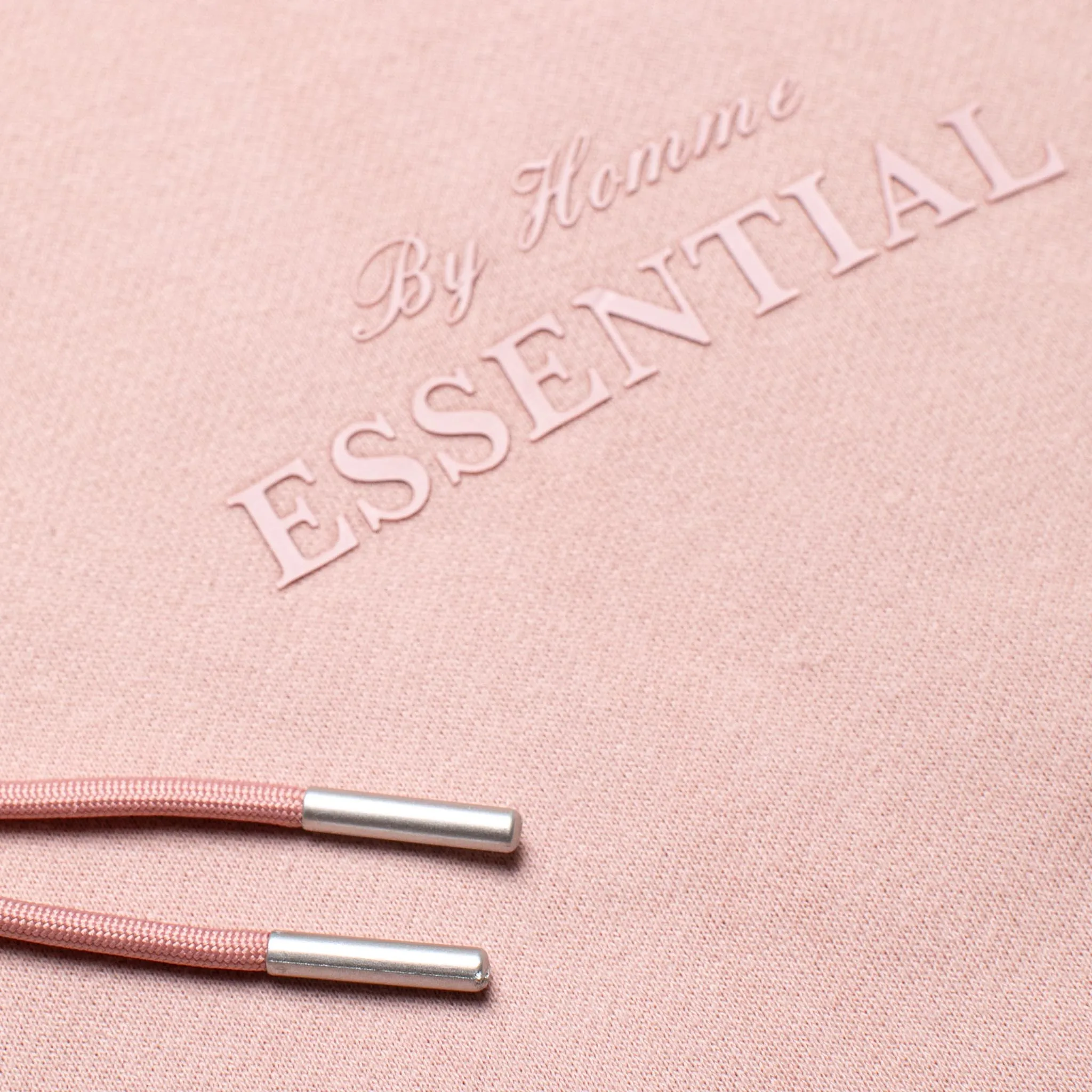 HOMME  'ESSENTIAL' Hoodie Blush