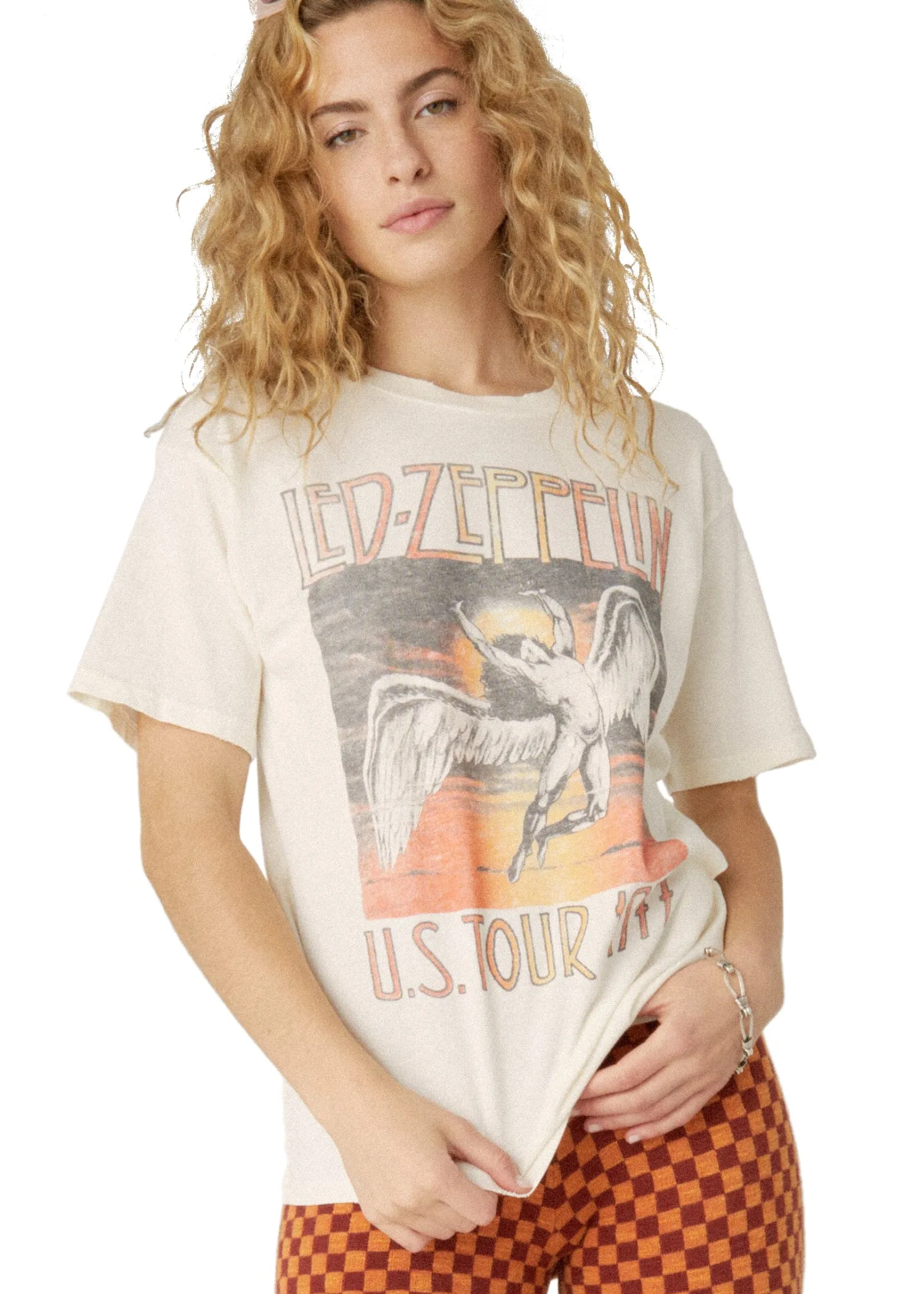 Led Zeppelin Swan Song Band Tee by Daydreamer LA