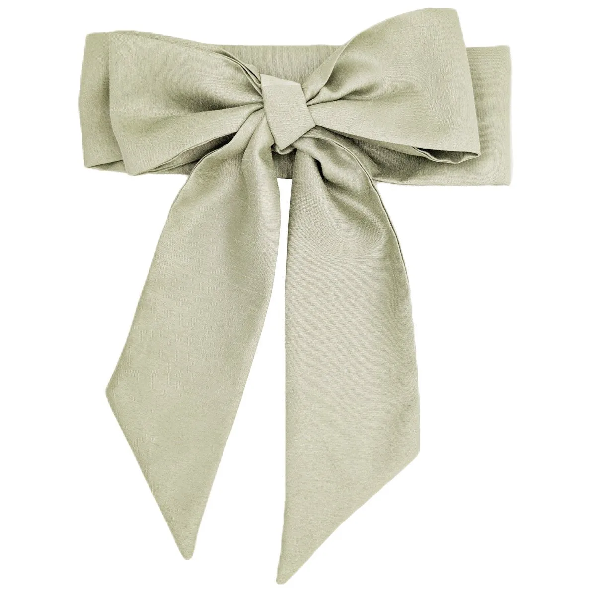 Light Sage Shantung Wedding Swatch