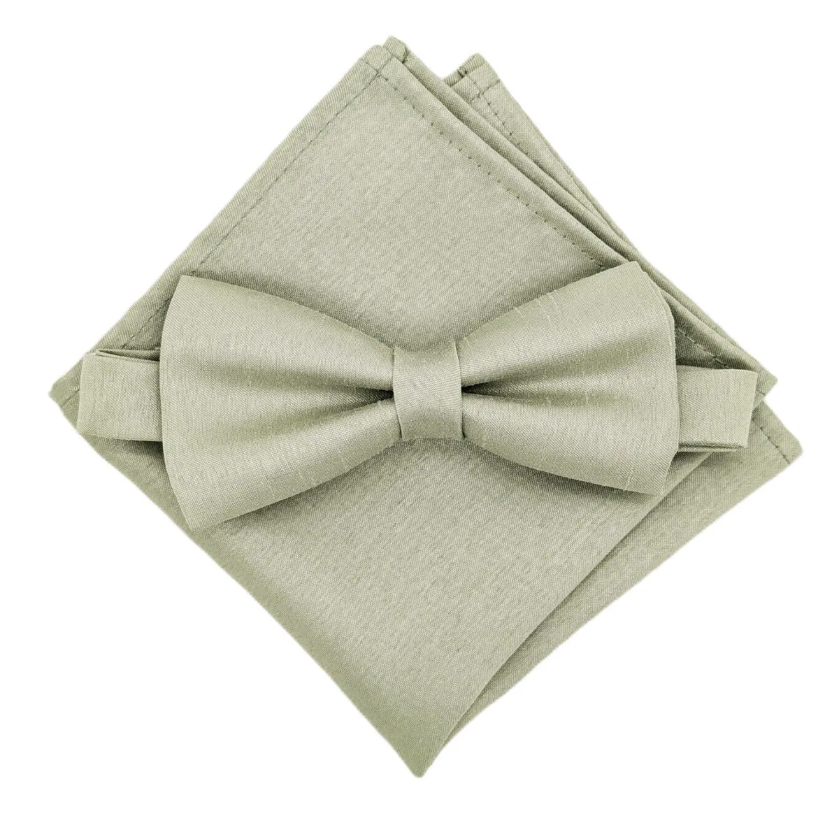 Light Sage Shantung Wedding Swatch