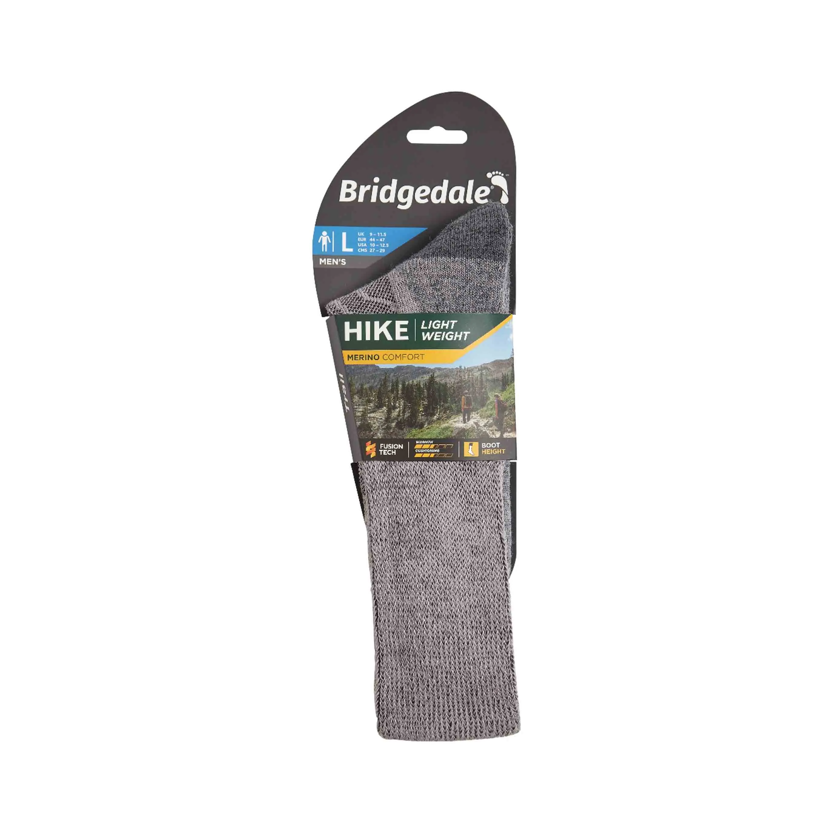 Mens Hike Light Weight Comfort Socks