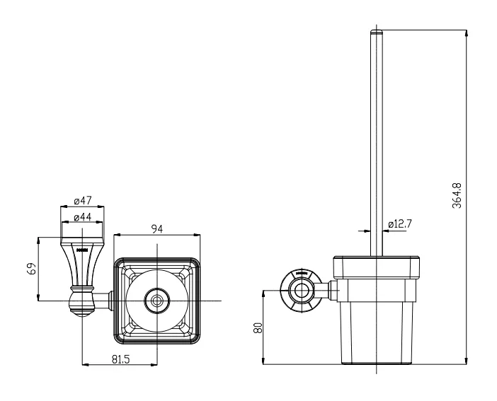 Moen ACC2206ORB toilet brush holder ORB