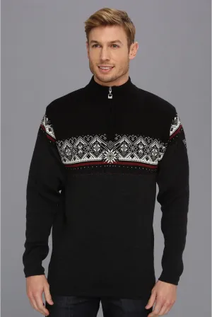 Moritz Masculine Dale of Norway Sweater, E-Teer Vig/Raspberry/Black/Off White