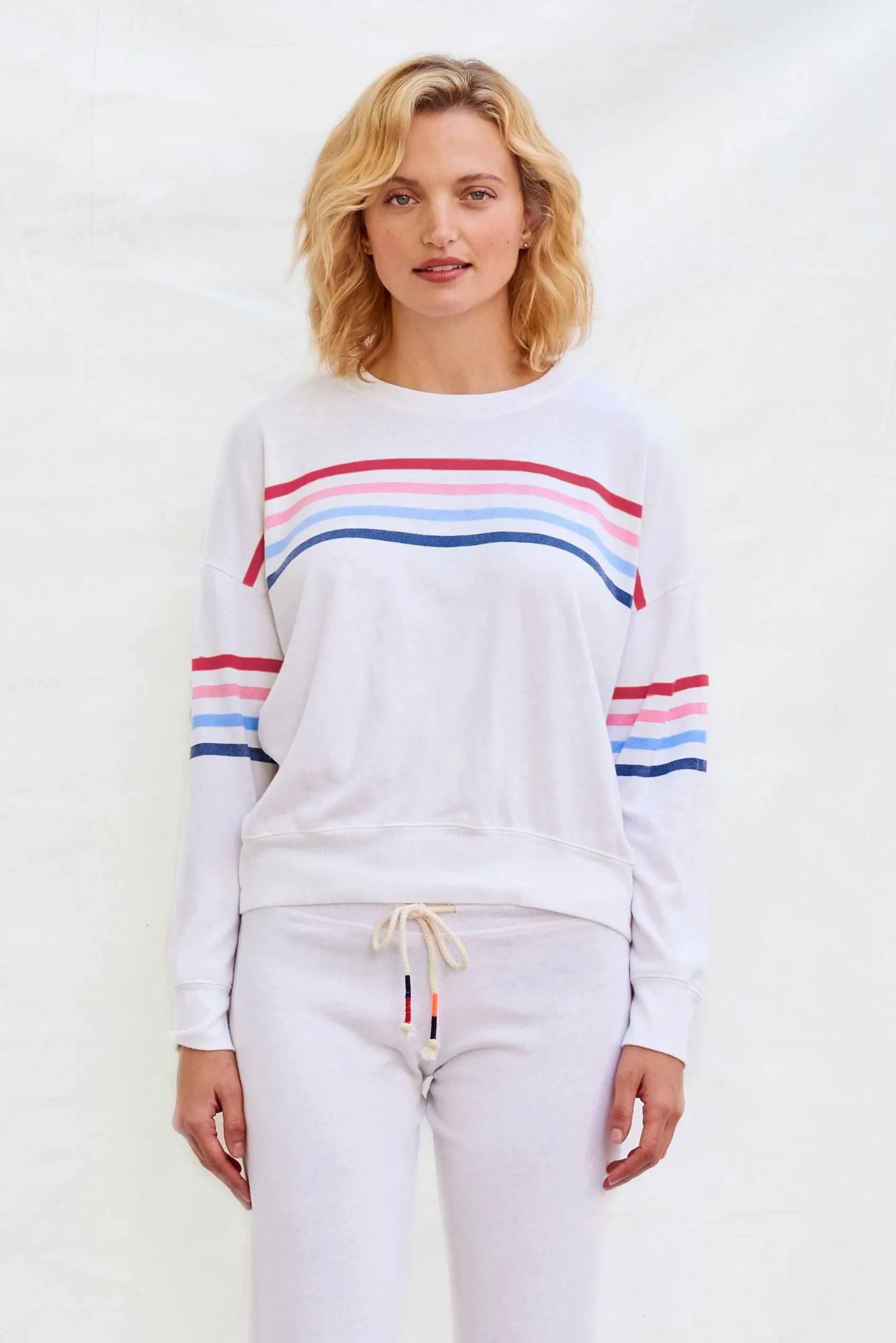 Multi Stripe Sweatshirt