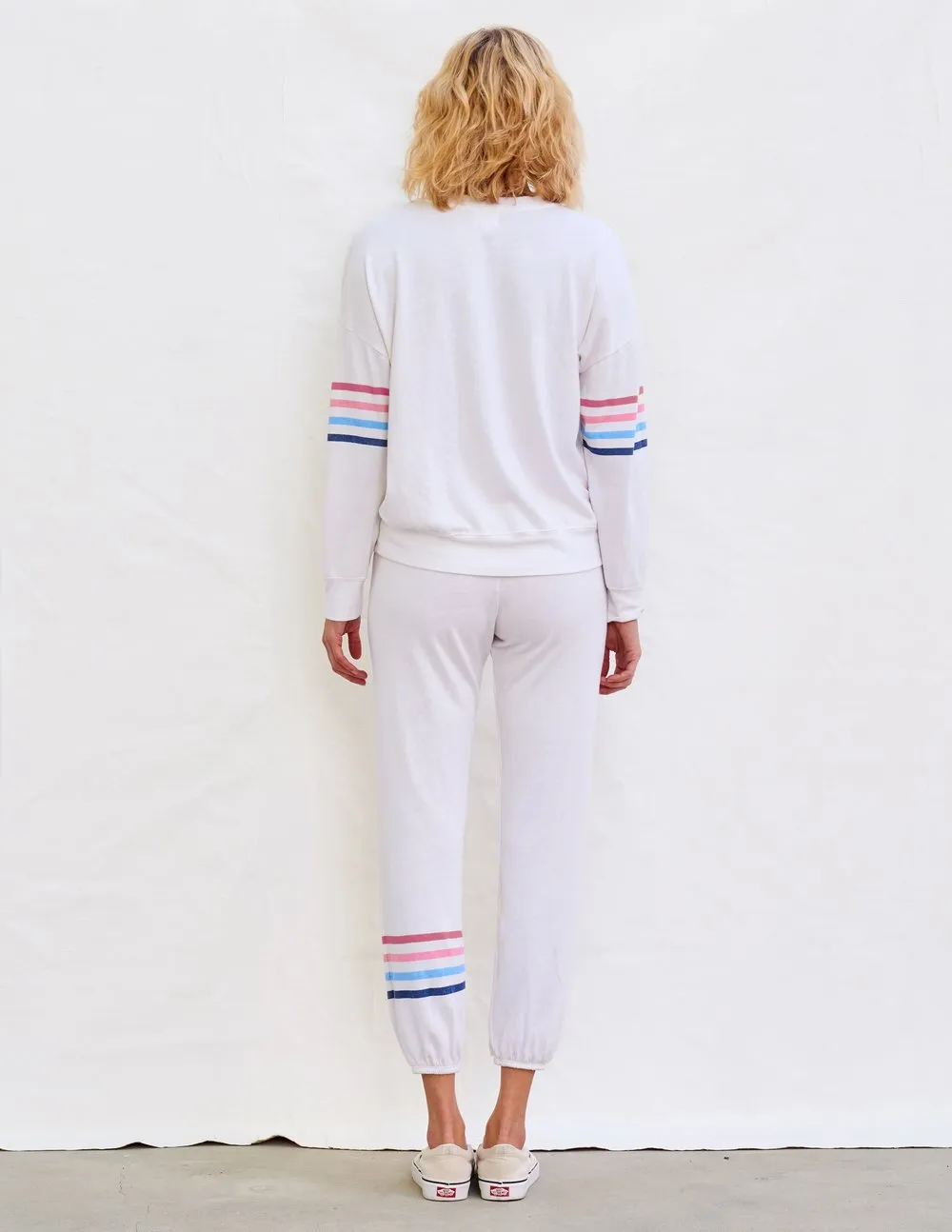 Multi Stripe Sweatshirt