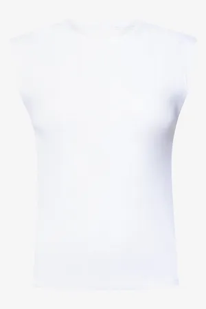 Open Back Top White