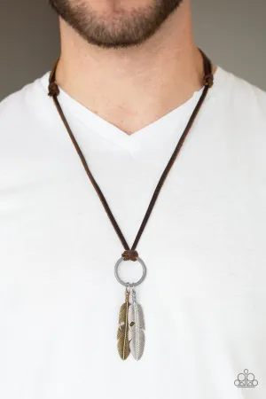 Paparazzi Accessories - Sky Walker - Brown Necklace