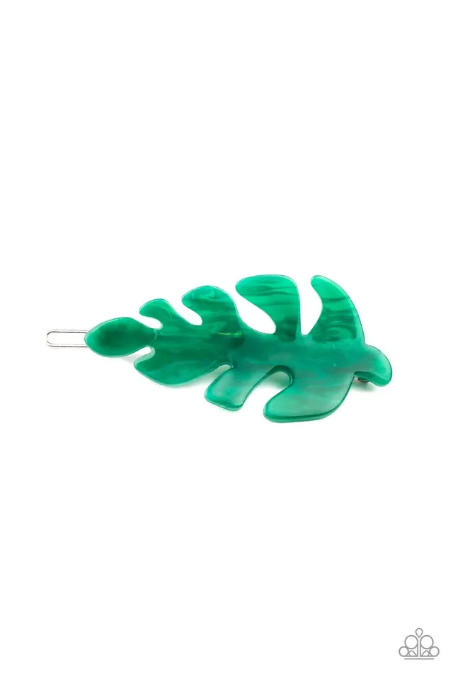 Paparazzi Hair Accessories ~ LEAF Your Mark - Green