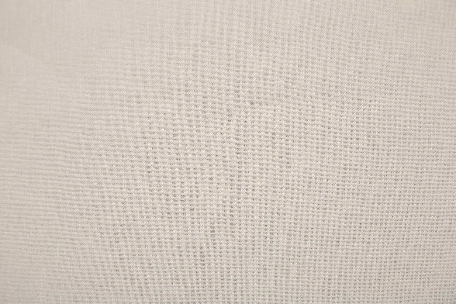 Precut of 1.5 White Plain Cotton Linen Lycra Fabric