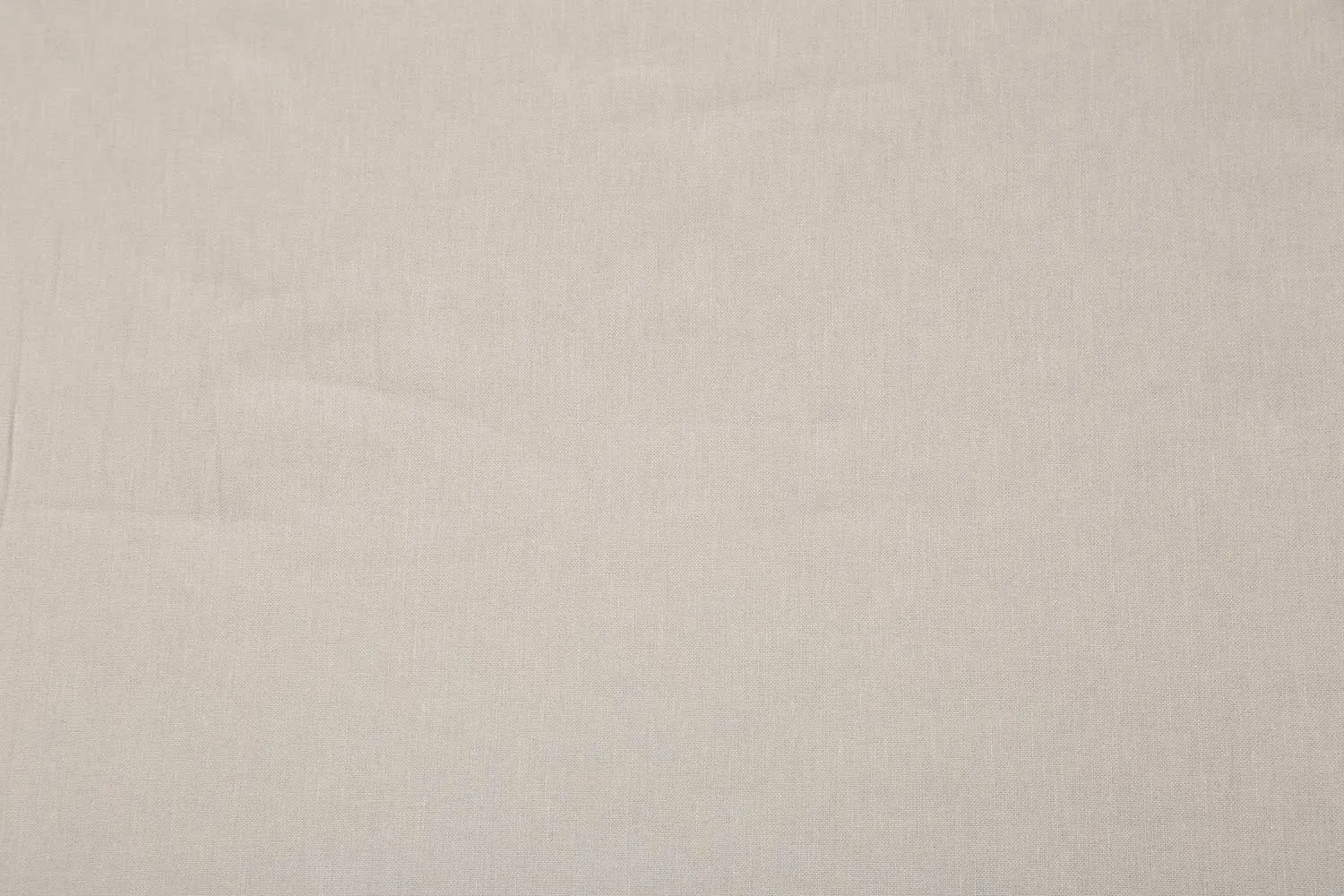 Precut of 1.5 White Plain Cotton Linen Lycra Fabric