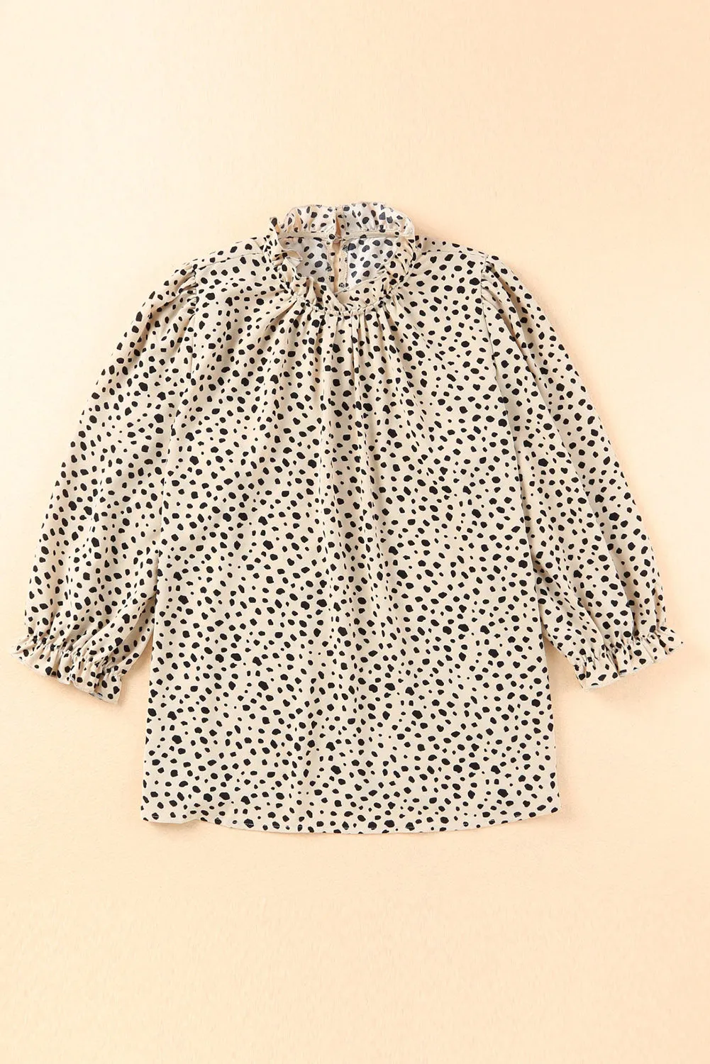 Sienna 3/4 Sleeves Cheetah Blouse