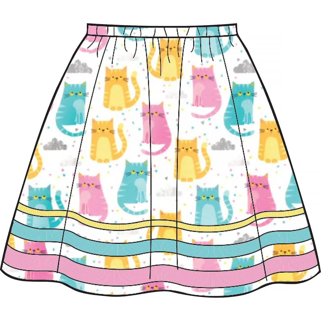 Simplicity Sewing Pattern S8961 Children's, Girls', and Dolls' Skirts