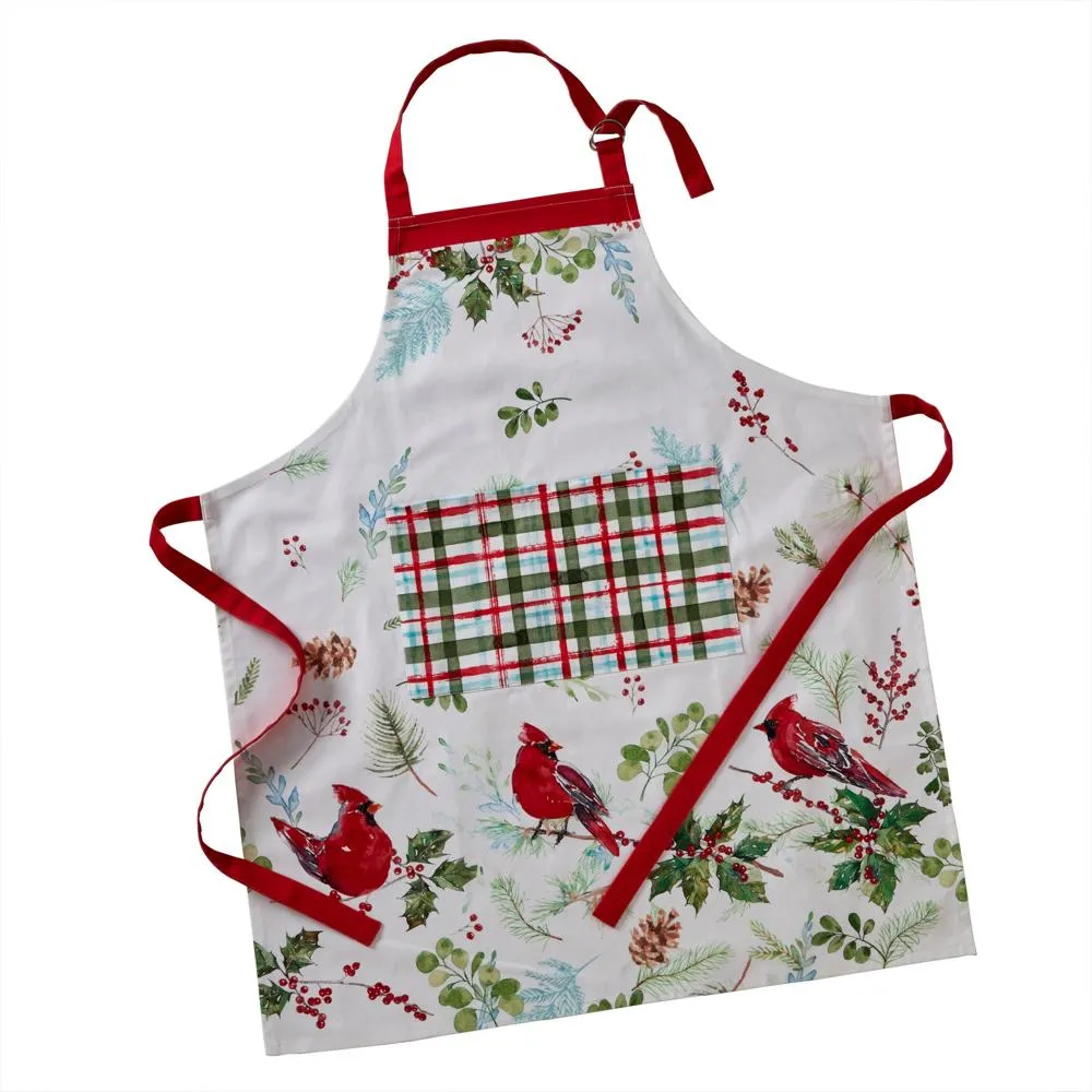 SKL Home By Saturday Knight Ltd Berry Cardinal Apron - 27.5X33", Multi