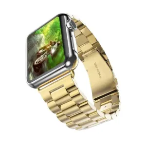 Stainless Steel Metal Band for Apple Watch 45mm - Gold