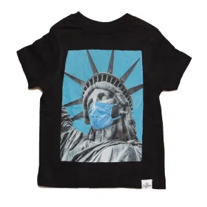 STATUE OF LIBERTY MASK TSHIRT