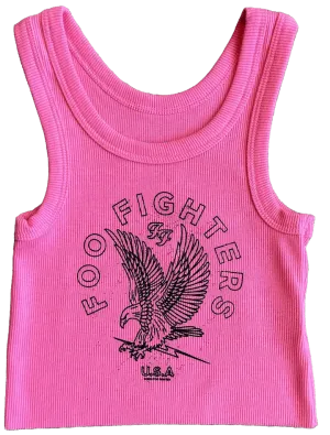 Tween Tops | Foo Fighters Tank | Rowdy Sprout