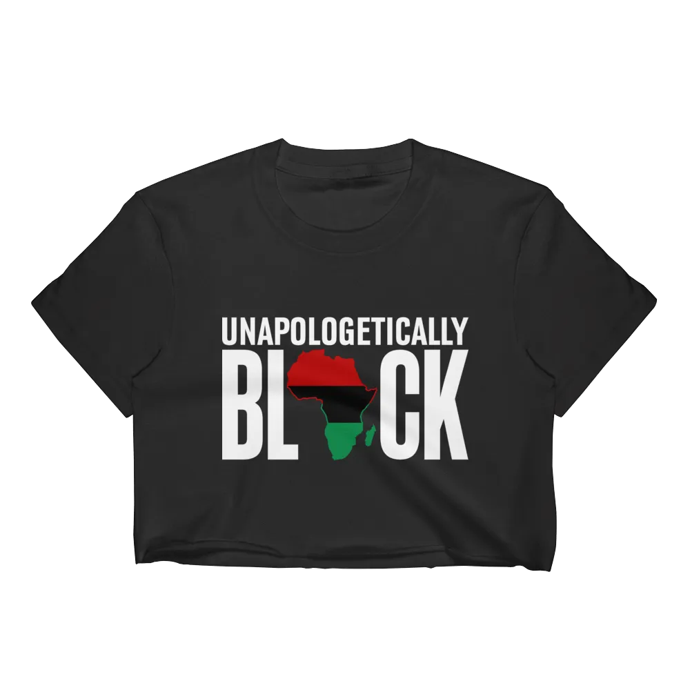 Unapologetically Black RBG Ladies Crop Top