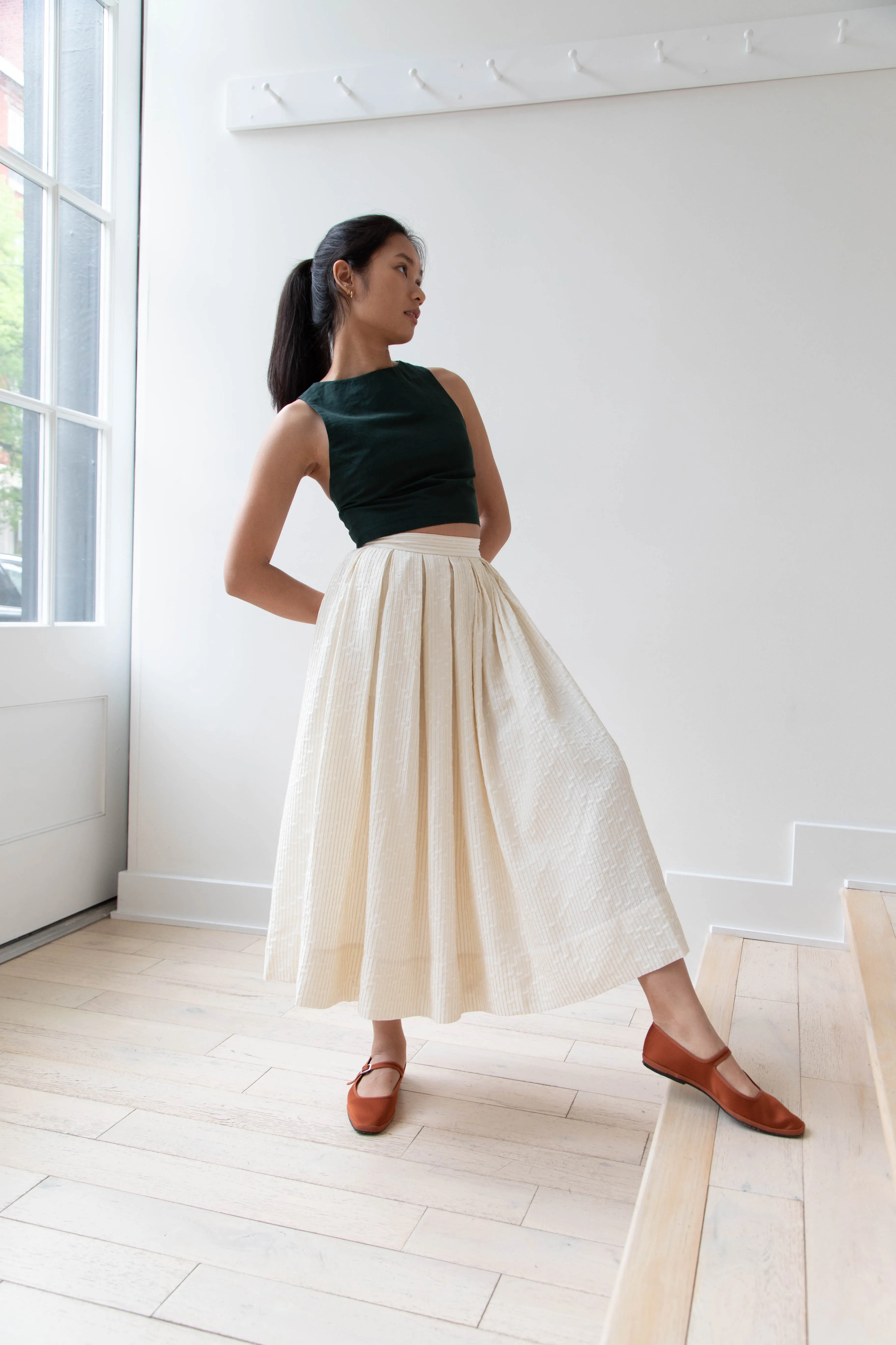 Unisecon | Perla Skirt in Cream