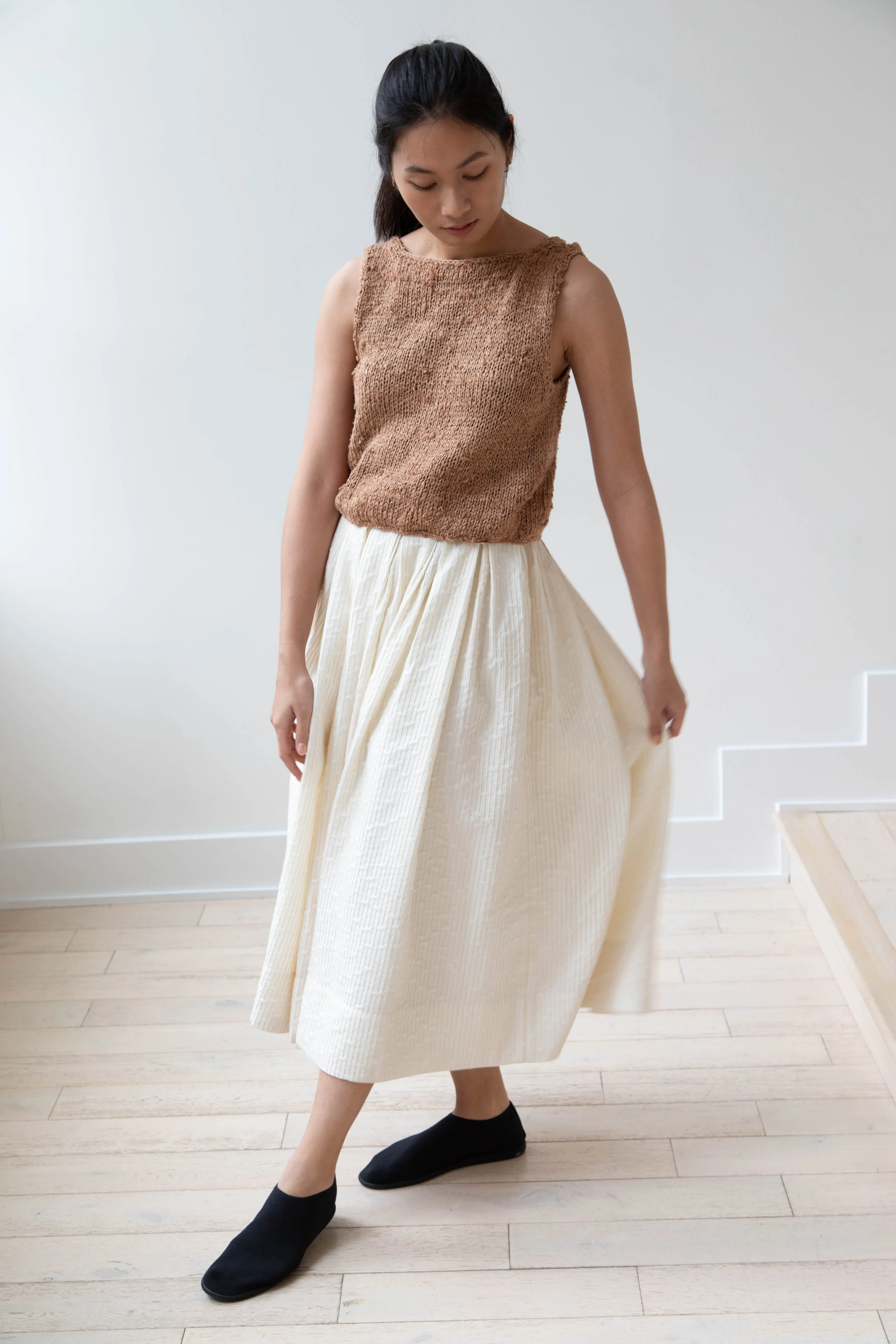 Unisecon | Perla Skirt in Cream