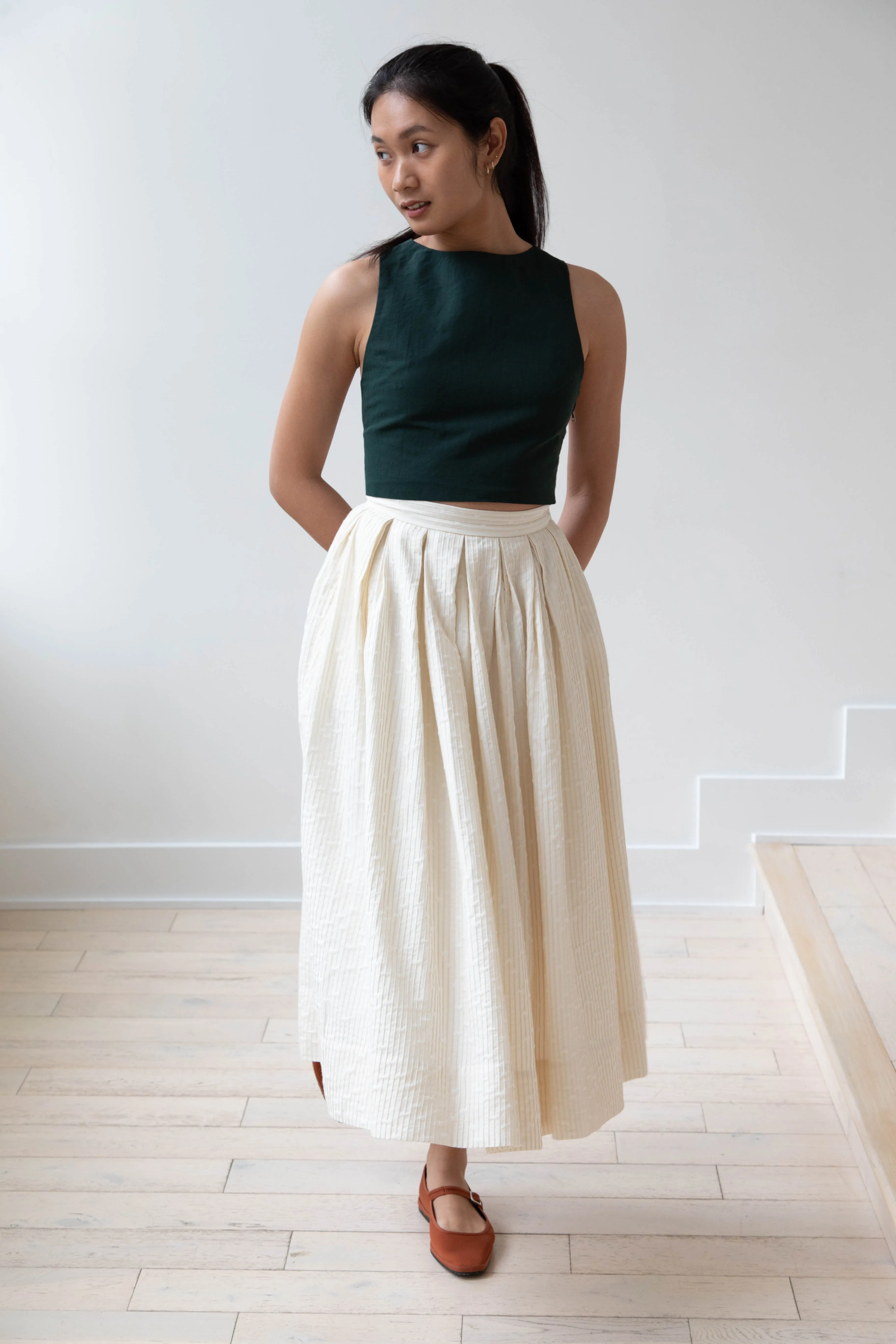 Unisecon | Perla Skirt in Cream