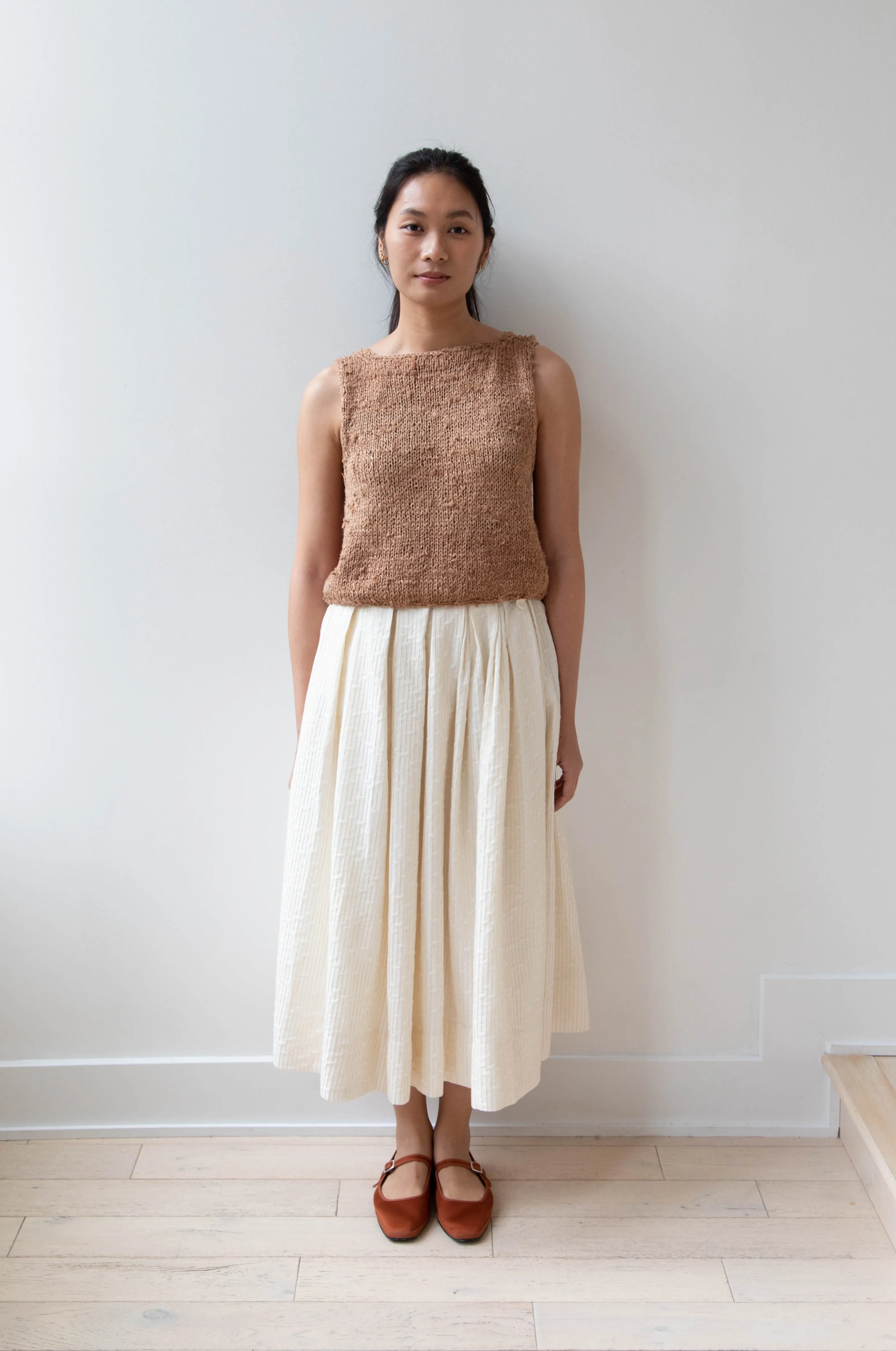 Unisecon | Perla Skirt in Cream