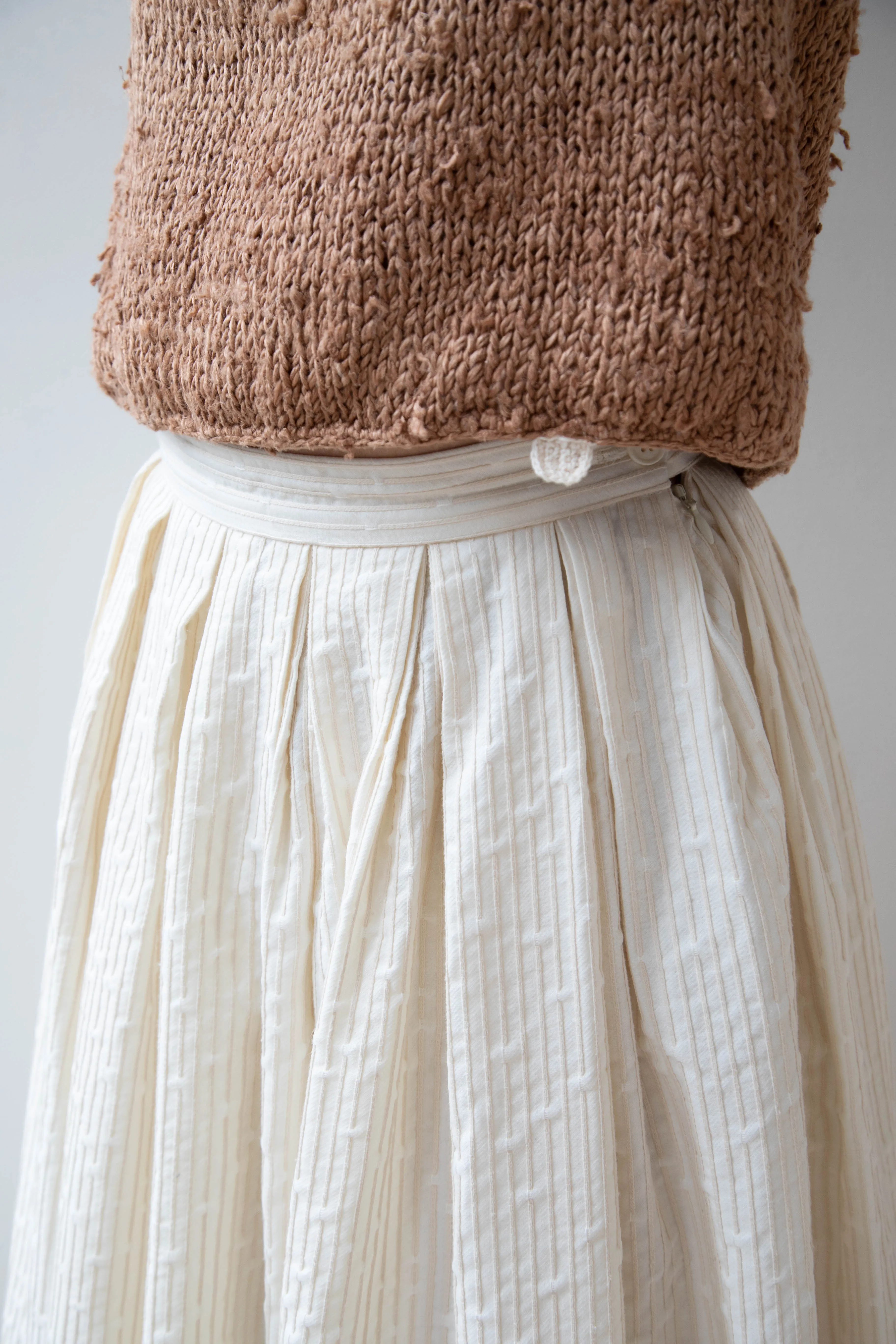 Unisecon | Perla Skirt in Cream