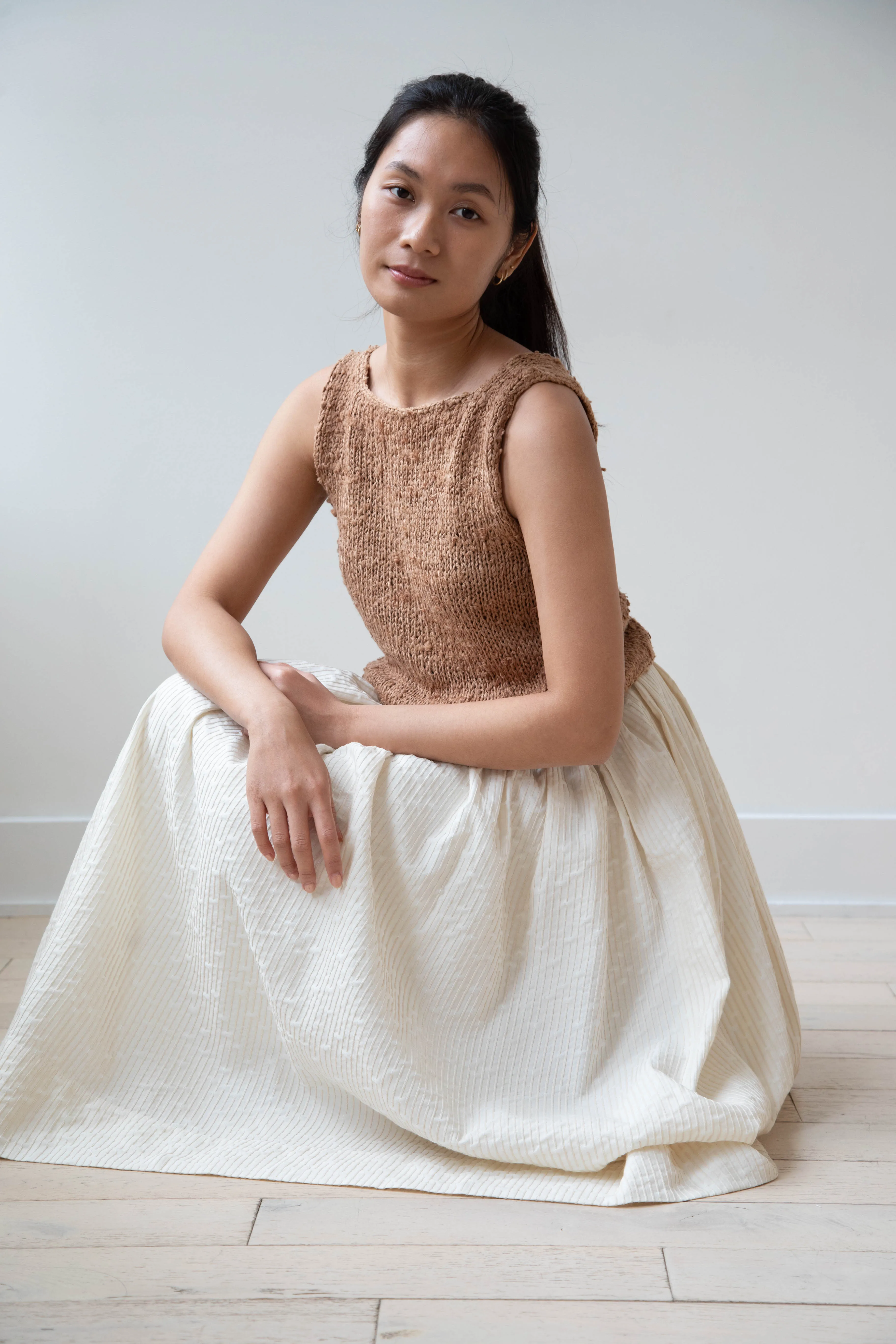 Unisecon | Perla Skirt in Cream