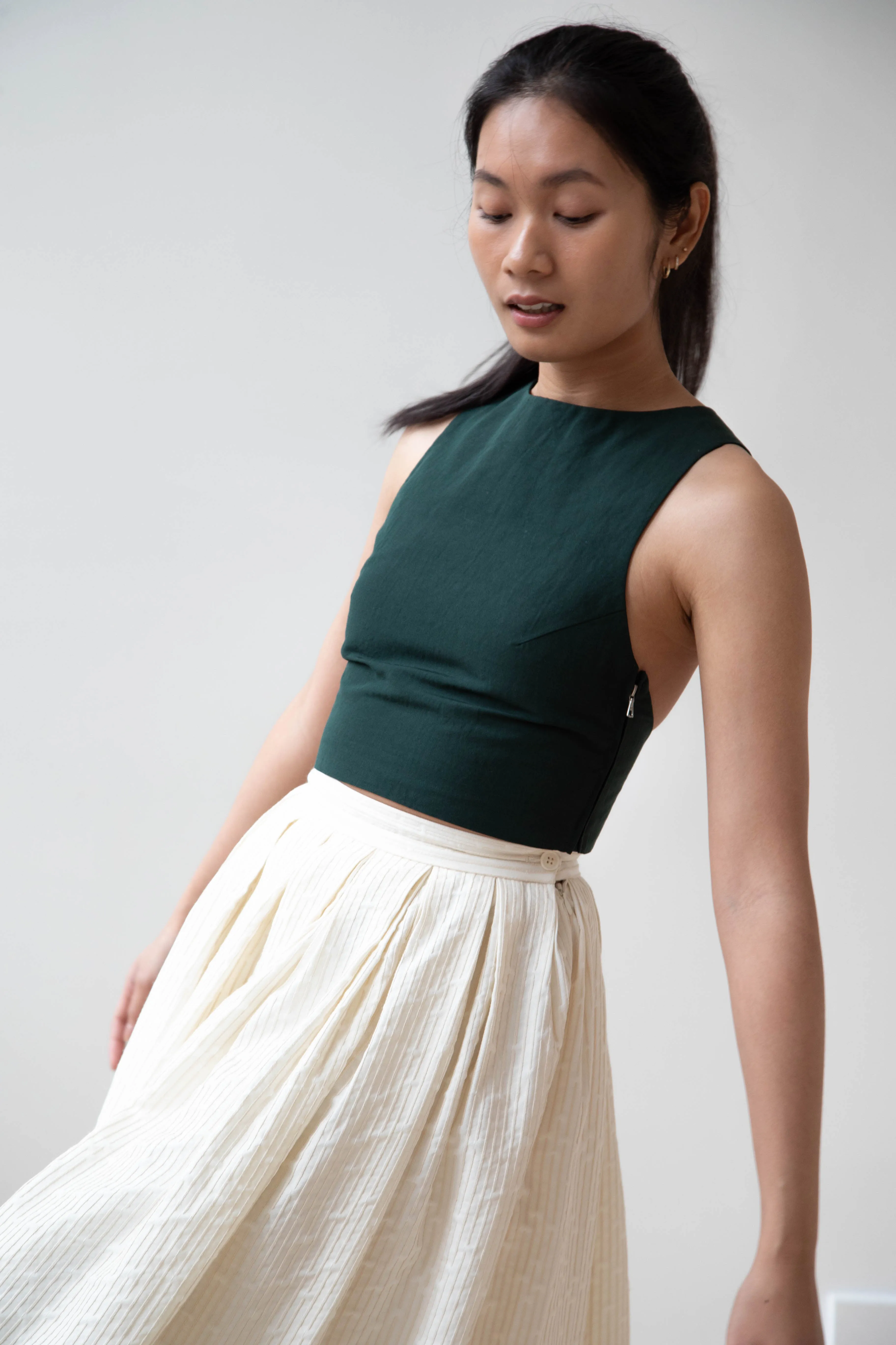 Unisecon | Perla Skirt in Cream