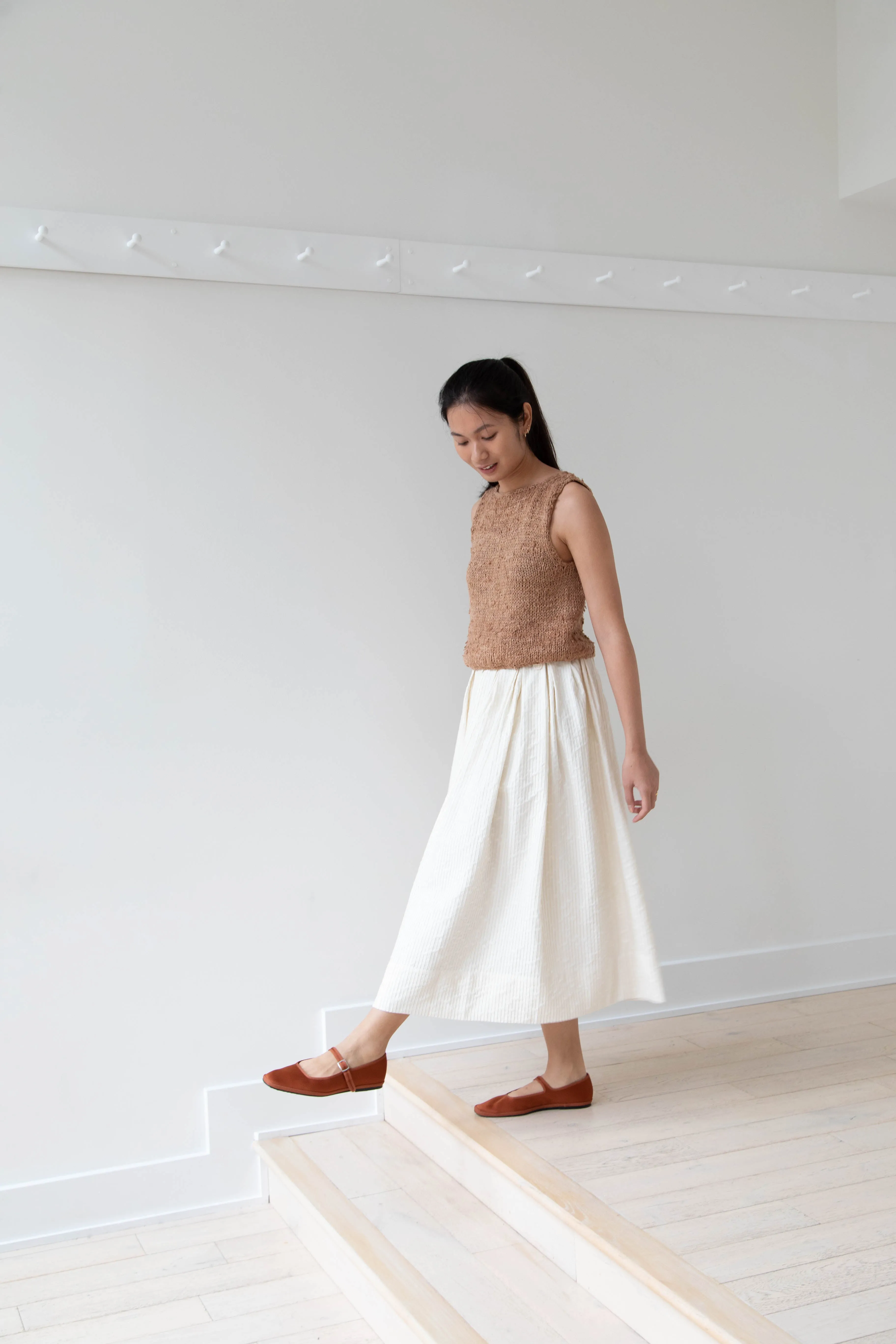 Unisecon | Perla Skirt in Cream