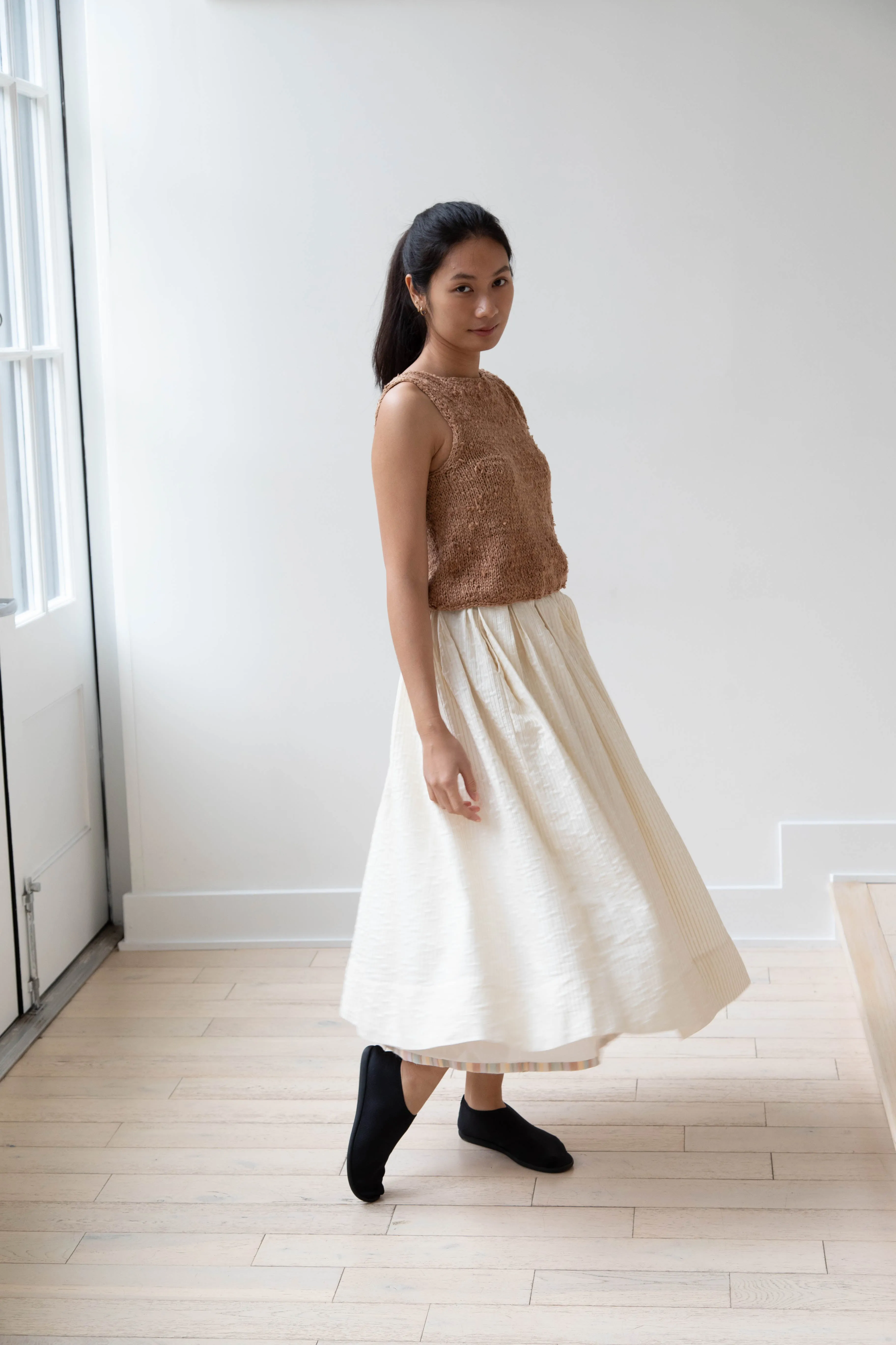 Unisecon | Perla Skirt in Cream